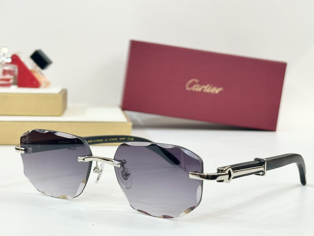  Cartier
MOD：CT0606S
Size：59口17 142
