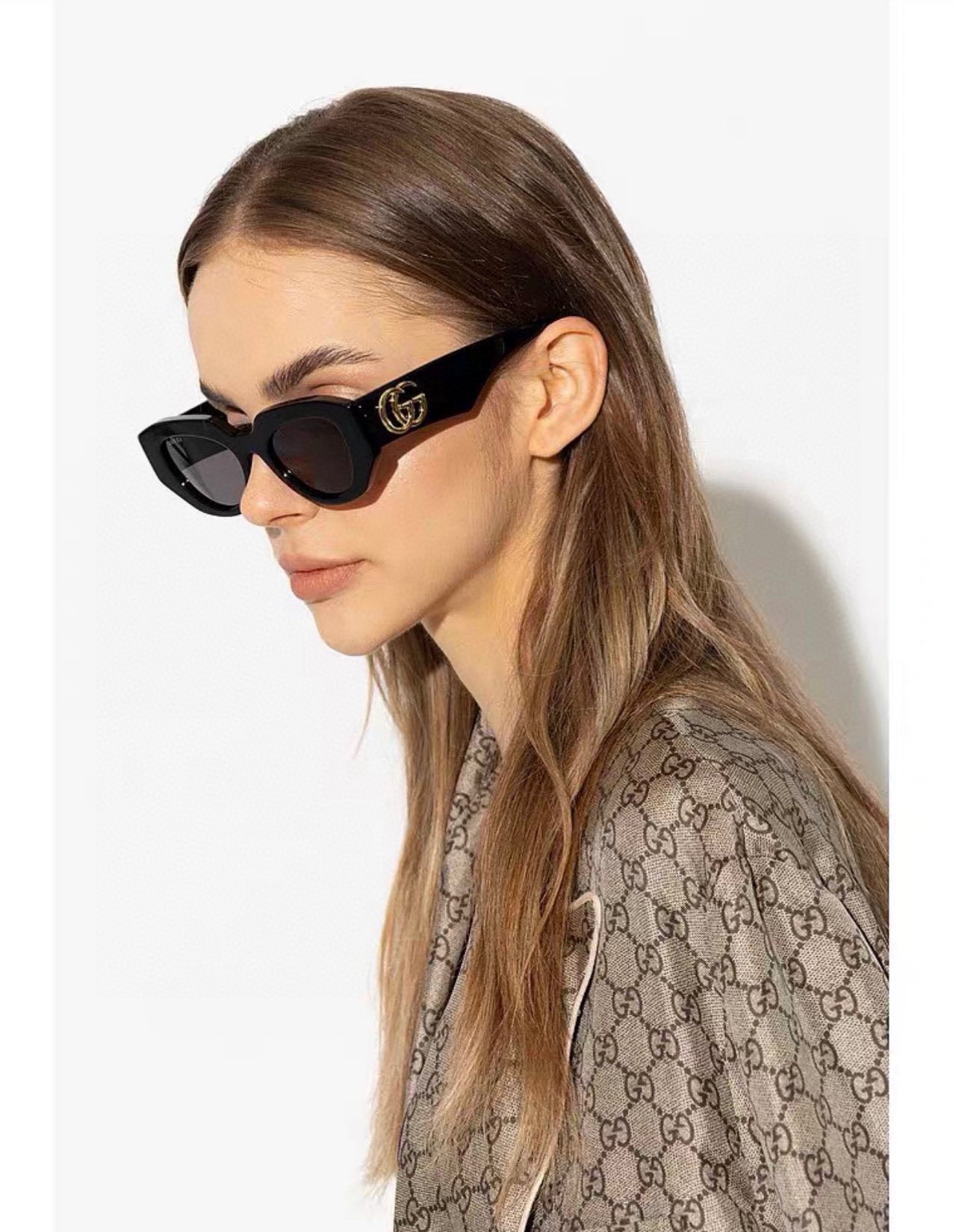  GUCCI
MOD：GG1421S
Size：52口20 145
