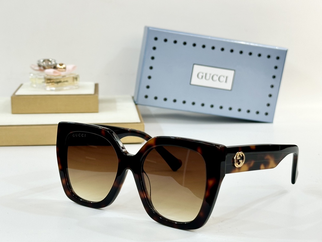  GUCC* 
MOD：GG1300S
SIZE55口19-145
