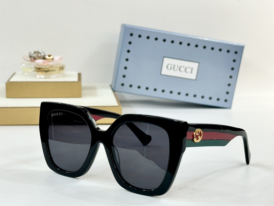  GUCC* 
MOD：GG1300S
SIZE55口19-145
