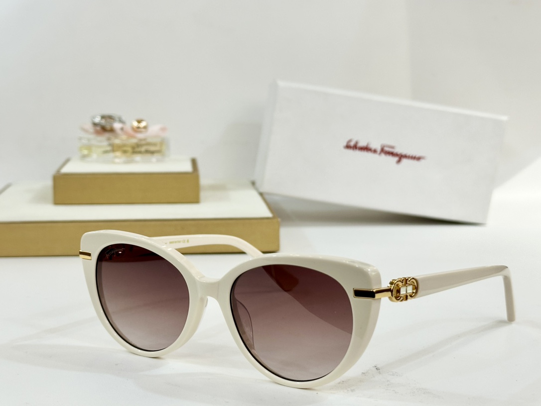  Salvatore ferragam* 
MODEL：SF1092SLB
SIZE：52口19-145