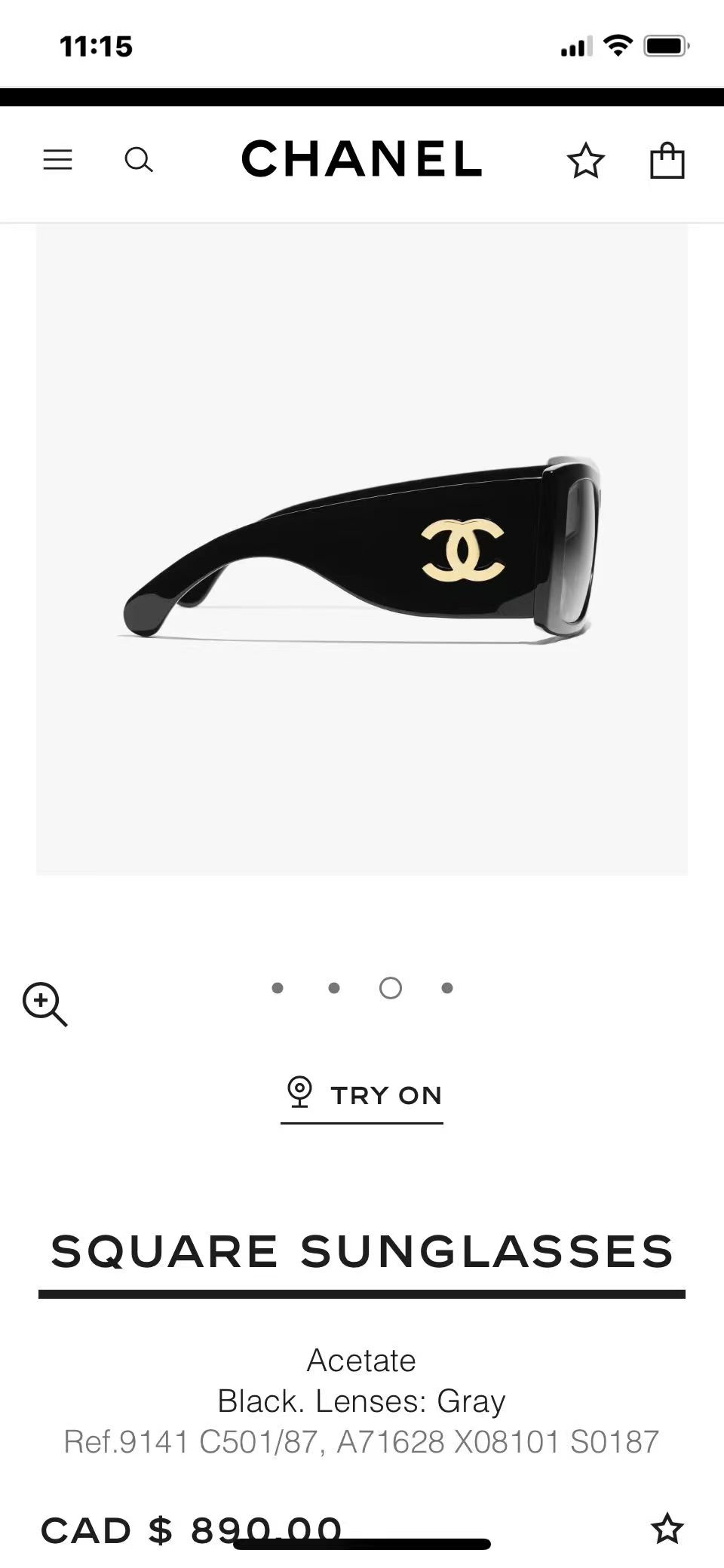  CHANEL
MOD：CH9141
Size：54口23 145
