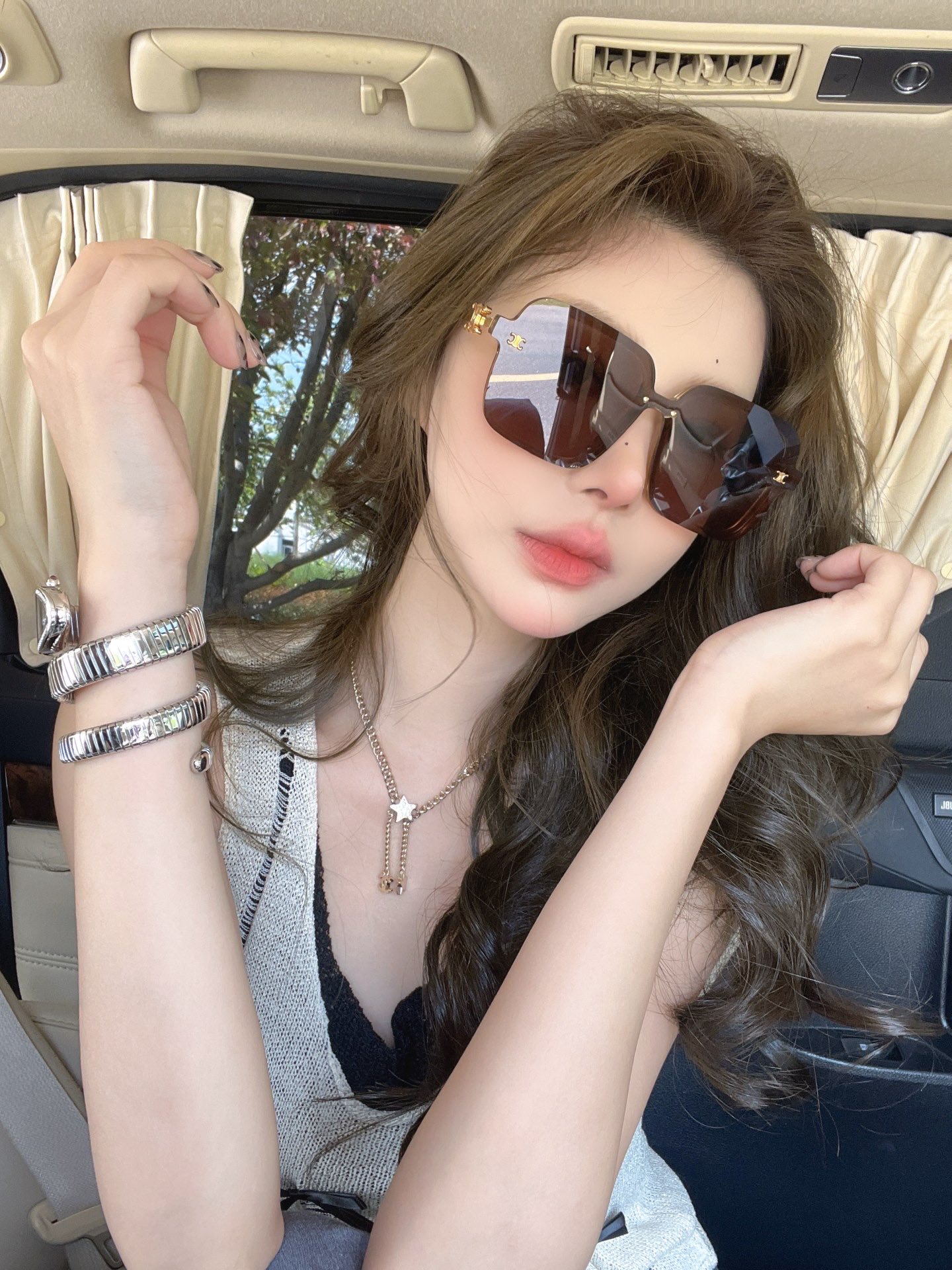  CELINE
MOD：CL40247U
Size：55口18 145
