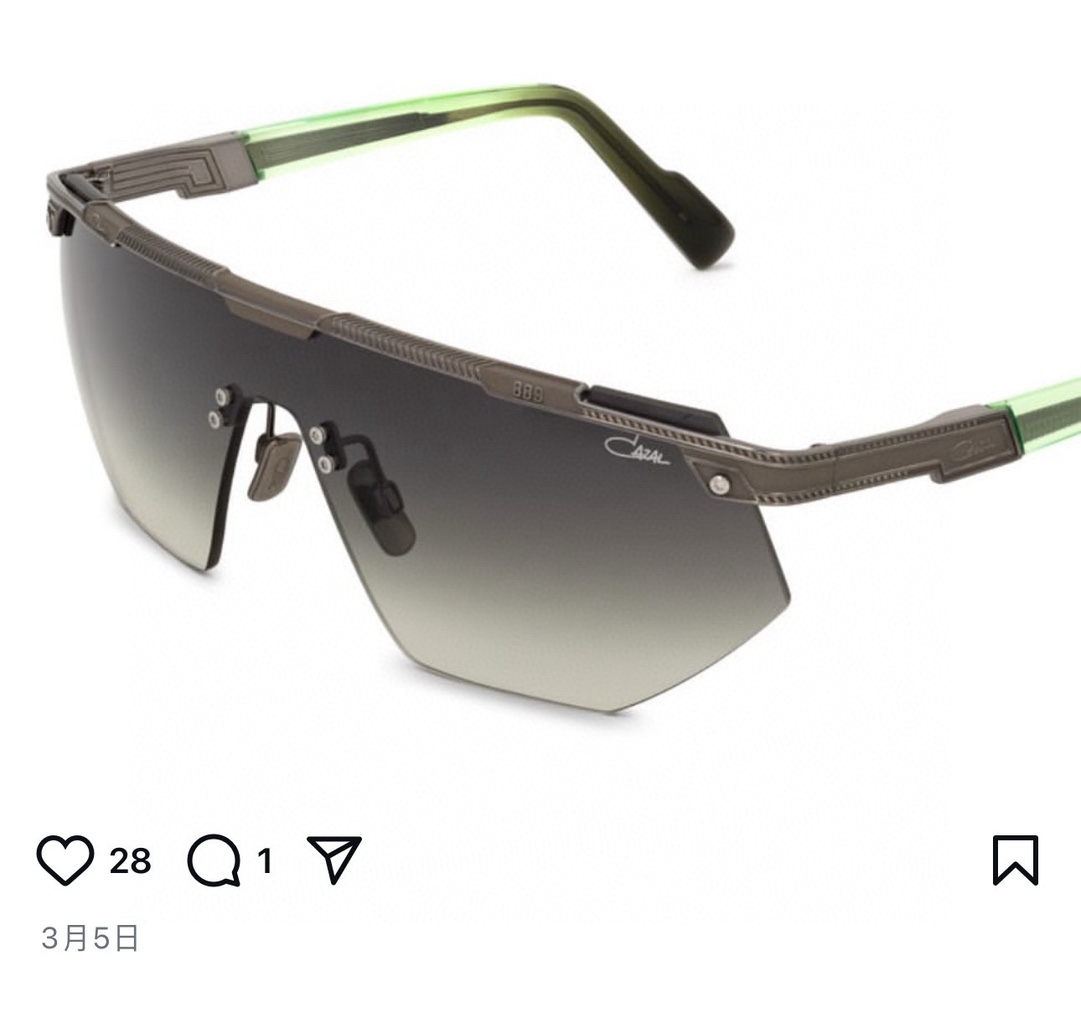  Cazal
MODEL：M889
SIZE：158口0-135
