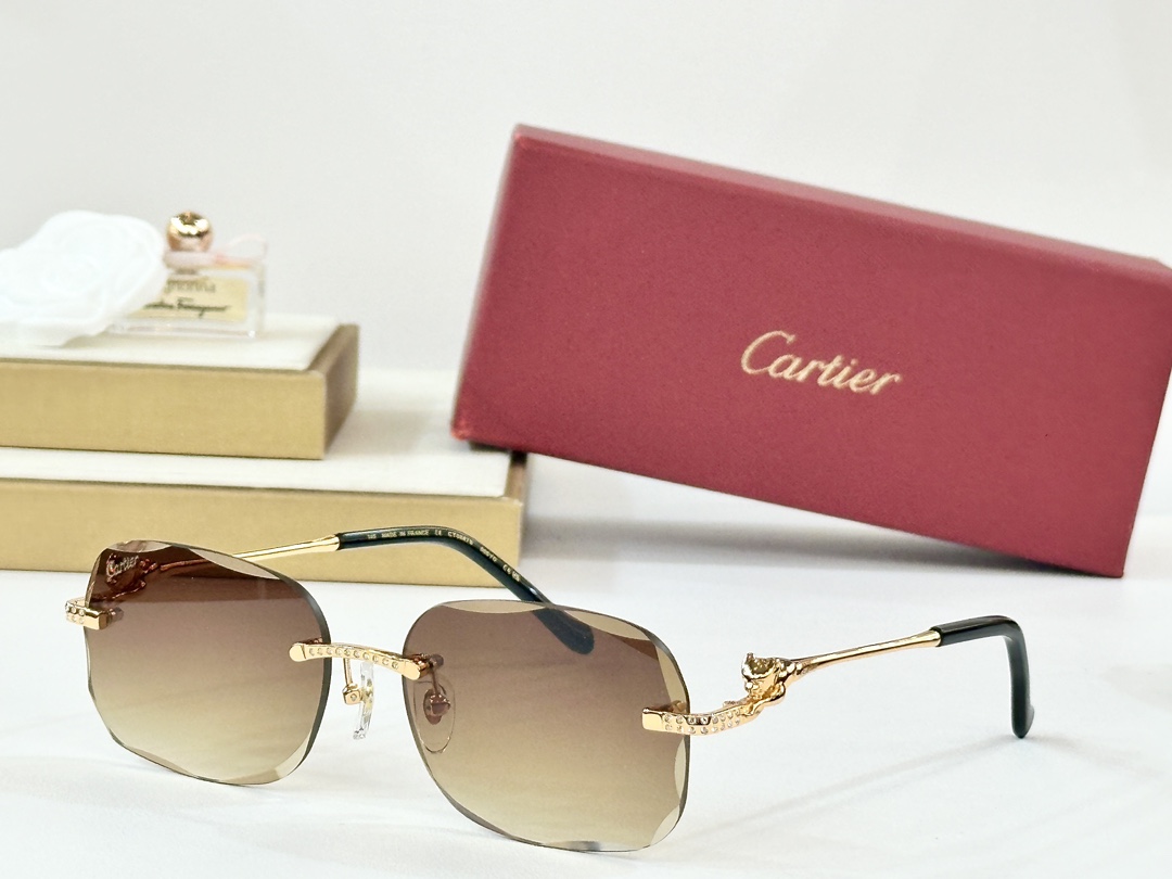  Cartier
MOD：CT0687S
Size：57口17 145
