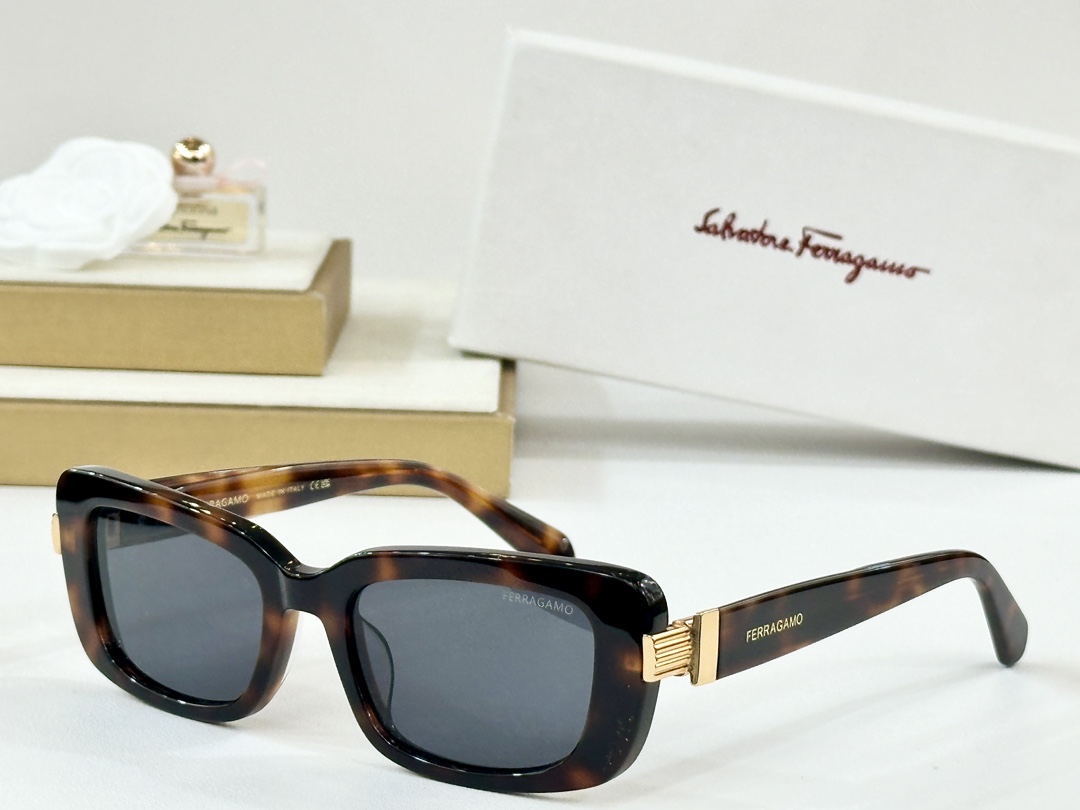  FERRAGAMO
MOD：SF1105S
Size：52口19 145
