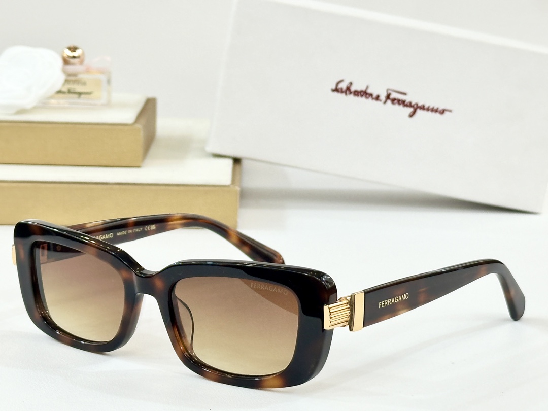  FERRAGAMO
MOD：SF1105S
Size：52口19 145

