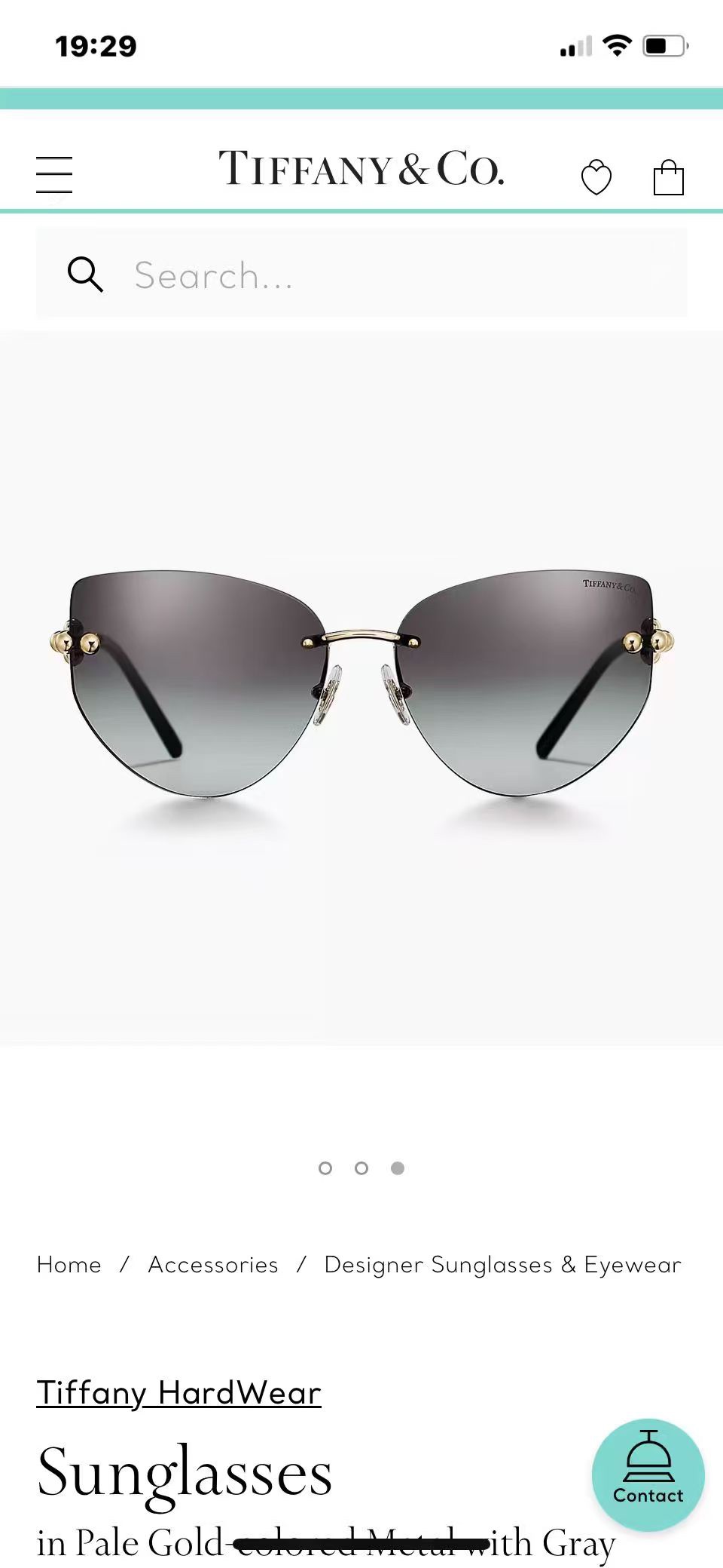  TIFFANY & CO.
MODELOTF3096
Size：60口15 135
