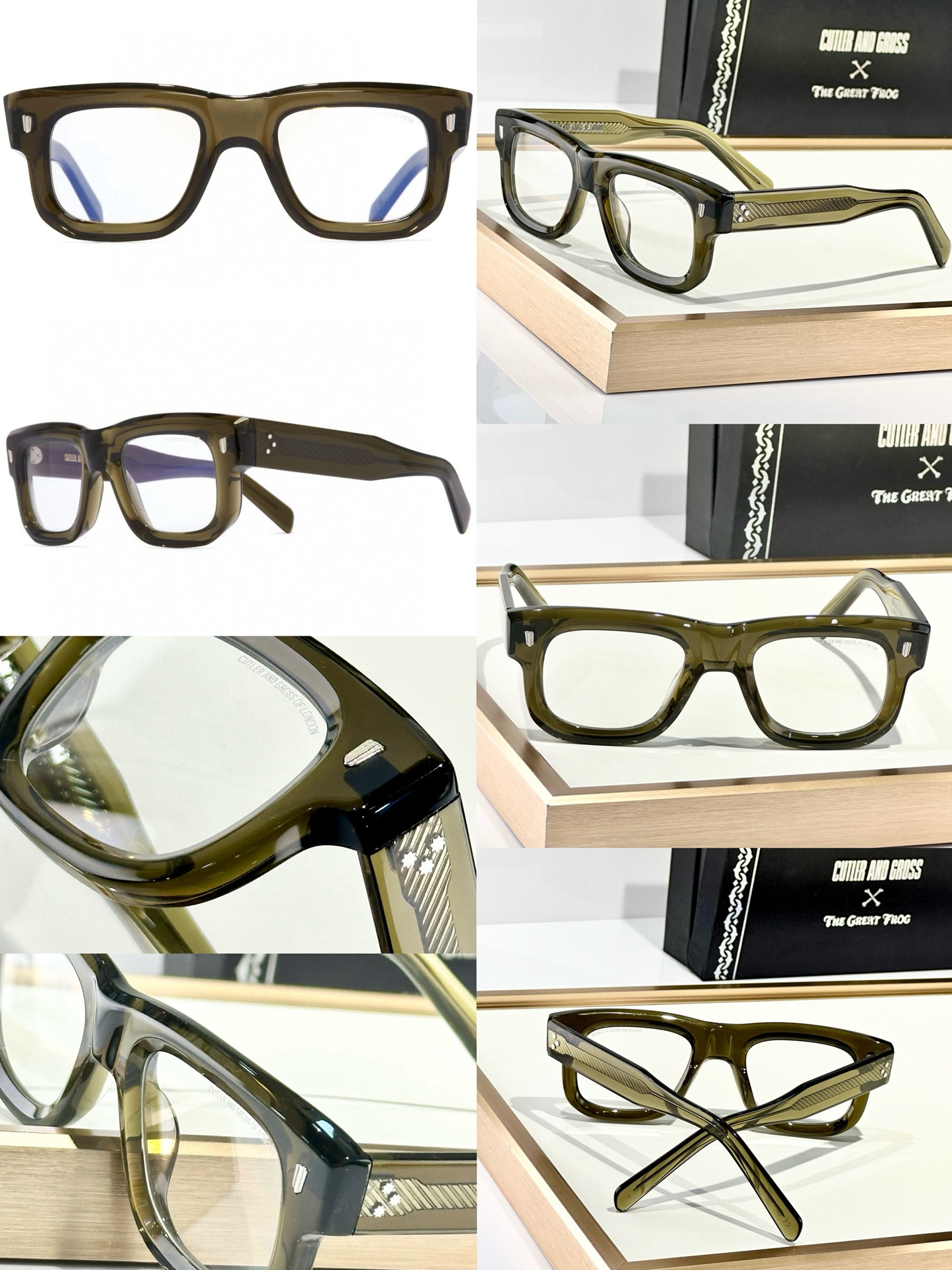  CUTLER ANO GROSS
老钱风意大利制造
handmade in Ltaly
MOD：CGS