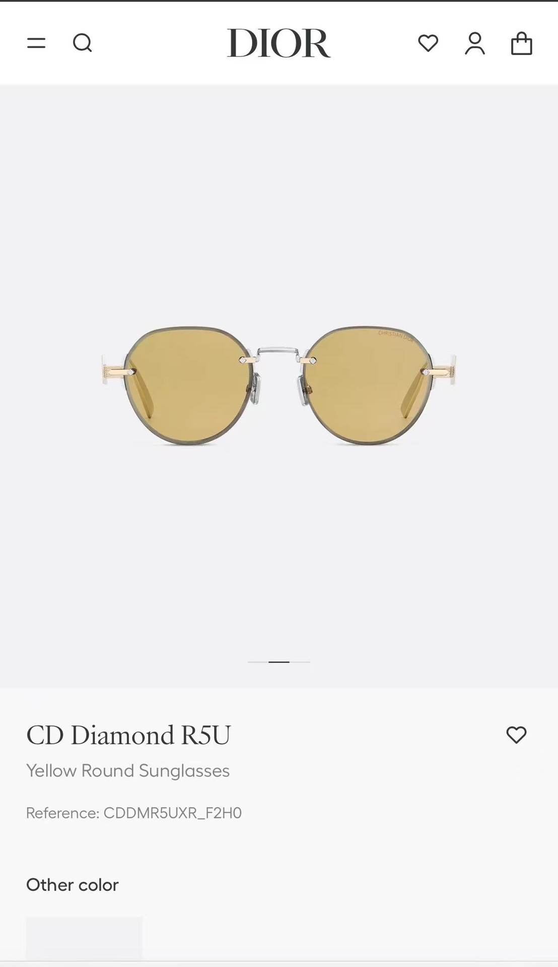  DIOR
MOD：CD Diamond R5U
Size：50口19 145
