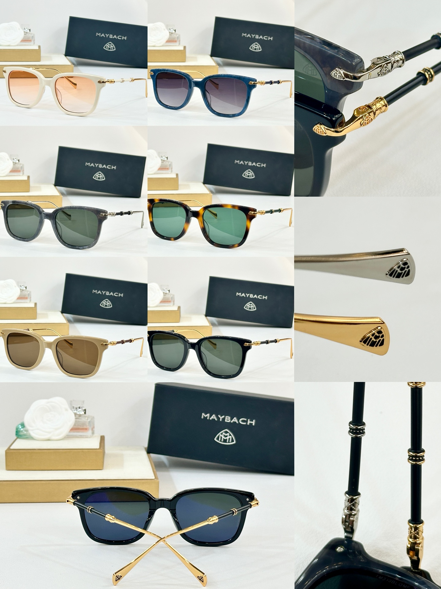 Maybach MOD Z143 Designer Sunglasses | Premium Quality & UV Protection