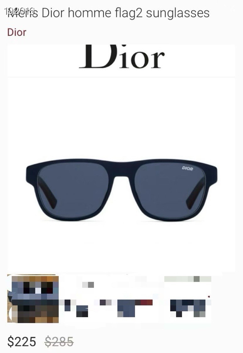  Dior
Mod：DIORFLAG2
Size：54-18-150
