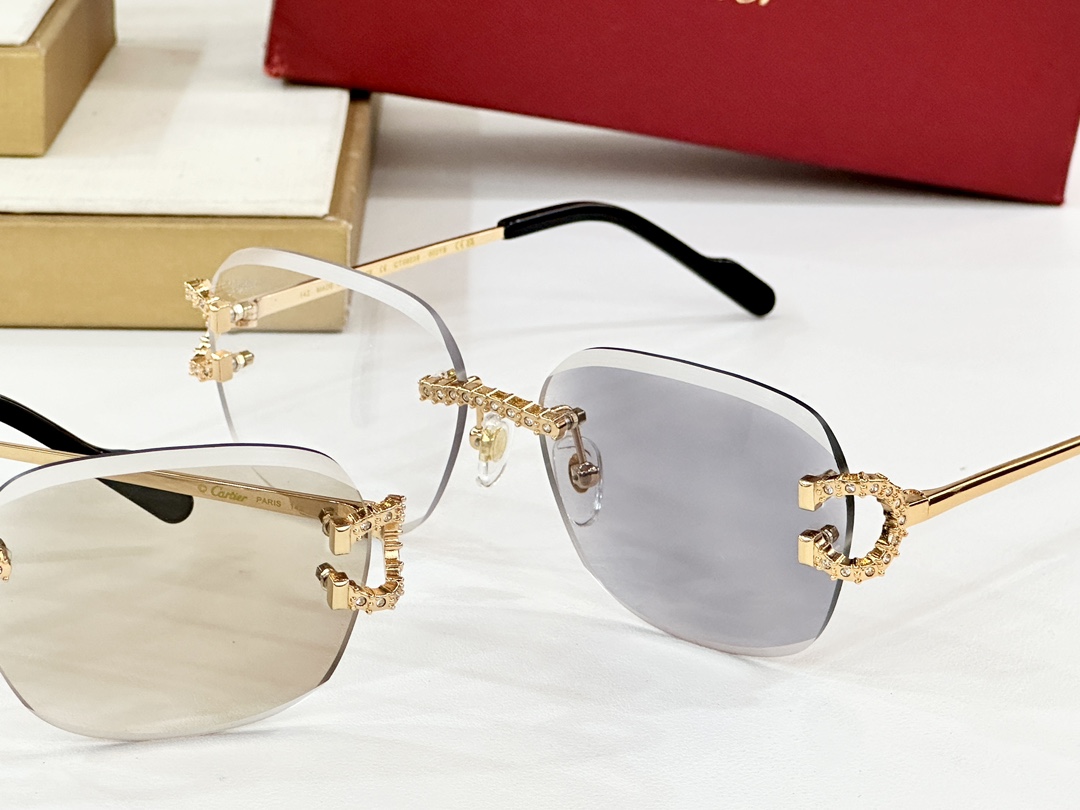  Cartier
MOD：CT0603S
Size：142

