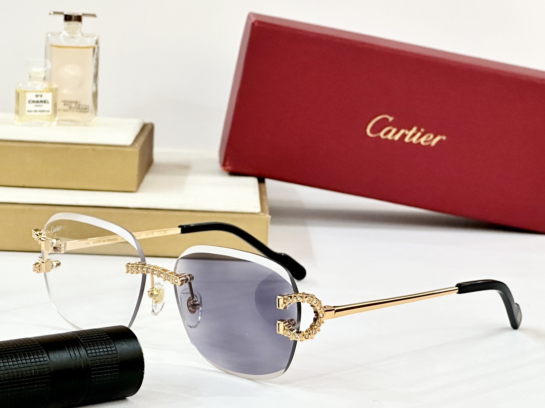  Cartier
MOD：CT0603S
Size：142
