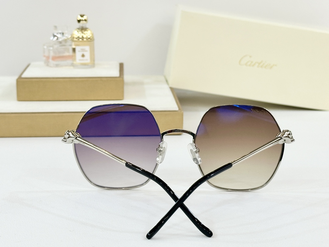  Cartier
Mod ：CT0267
Size：58口21-145
