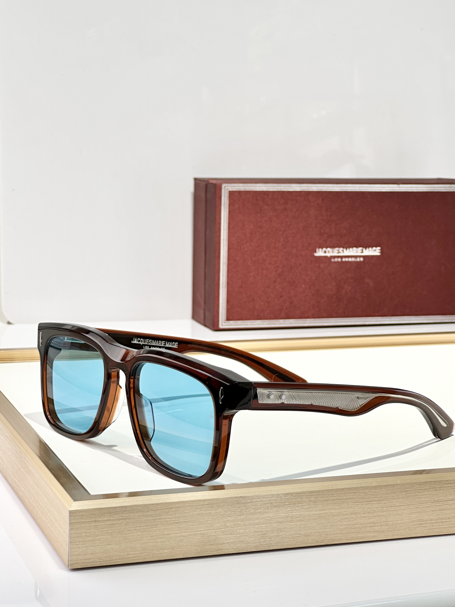  JACQUES MARIE MAGE
MODEL：WESLEYI 
SIZE54口20-146 

