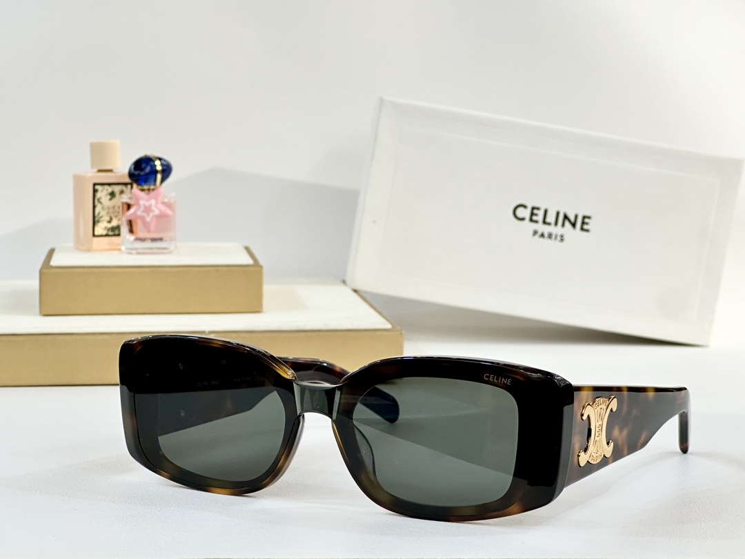  CELINE
MOD：CL42129U
Size：52口20 145

