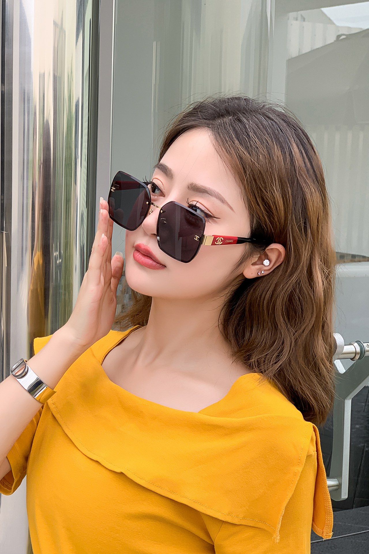  CHANEL
MOD：5485-H
Size：62口16 145
