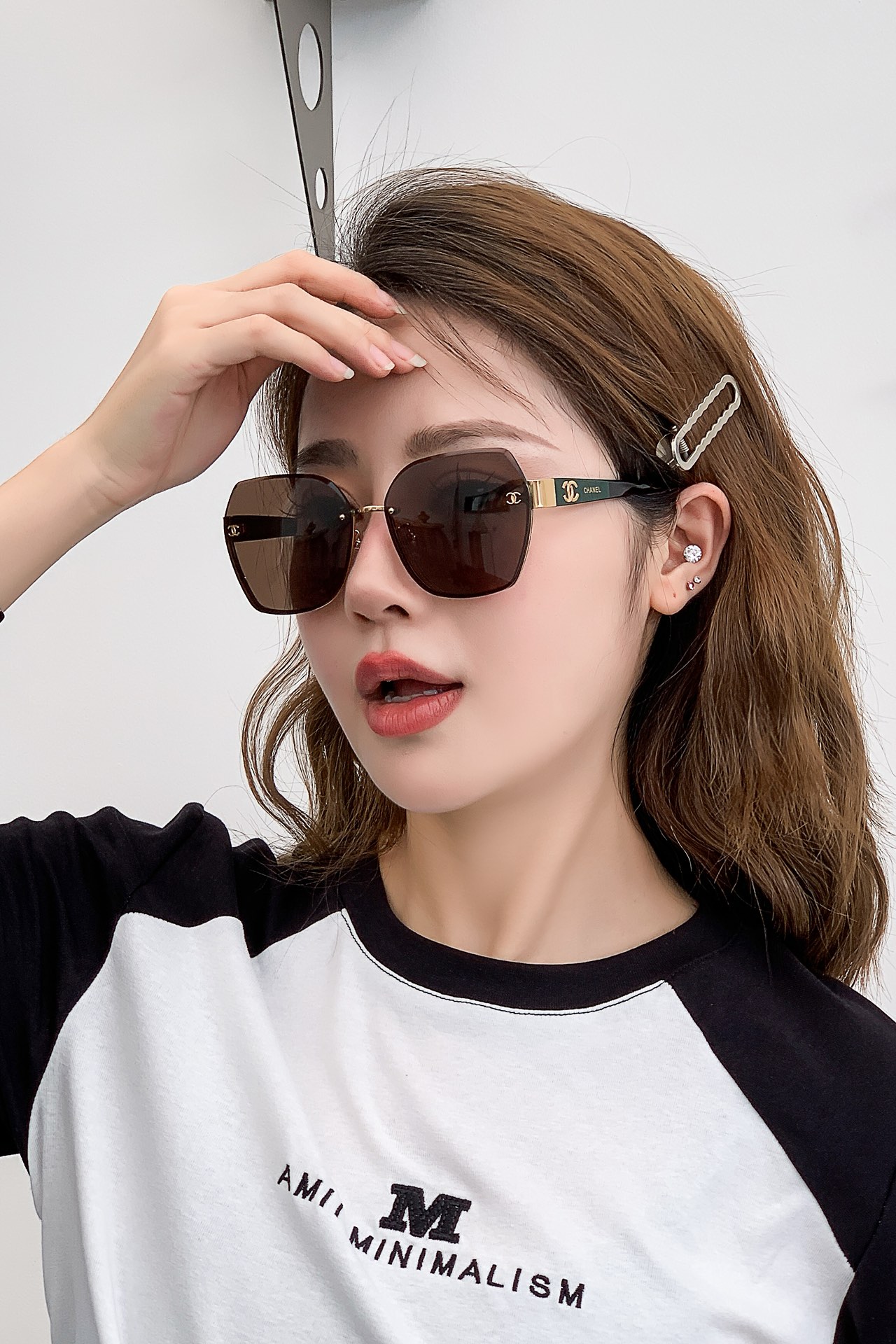  CHANEL
MOD：5486-H
Size：62口16 145
