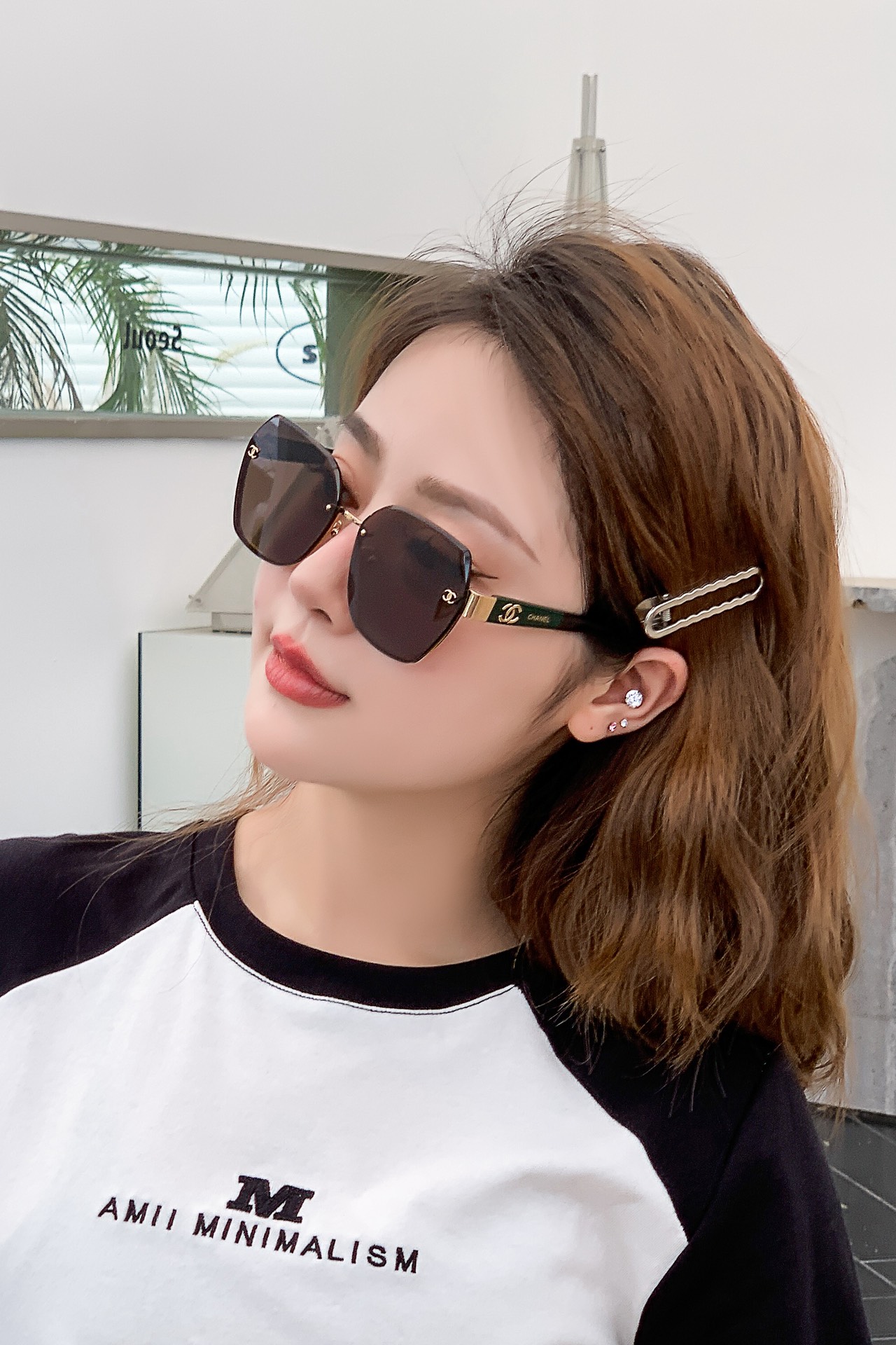  CHANEL
MOD：5486-H
Size：62口16 145
