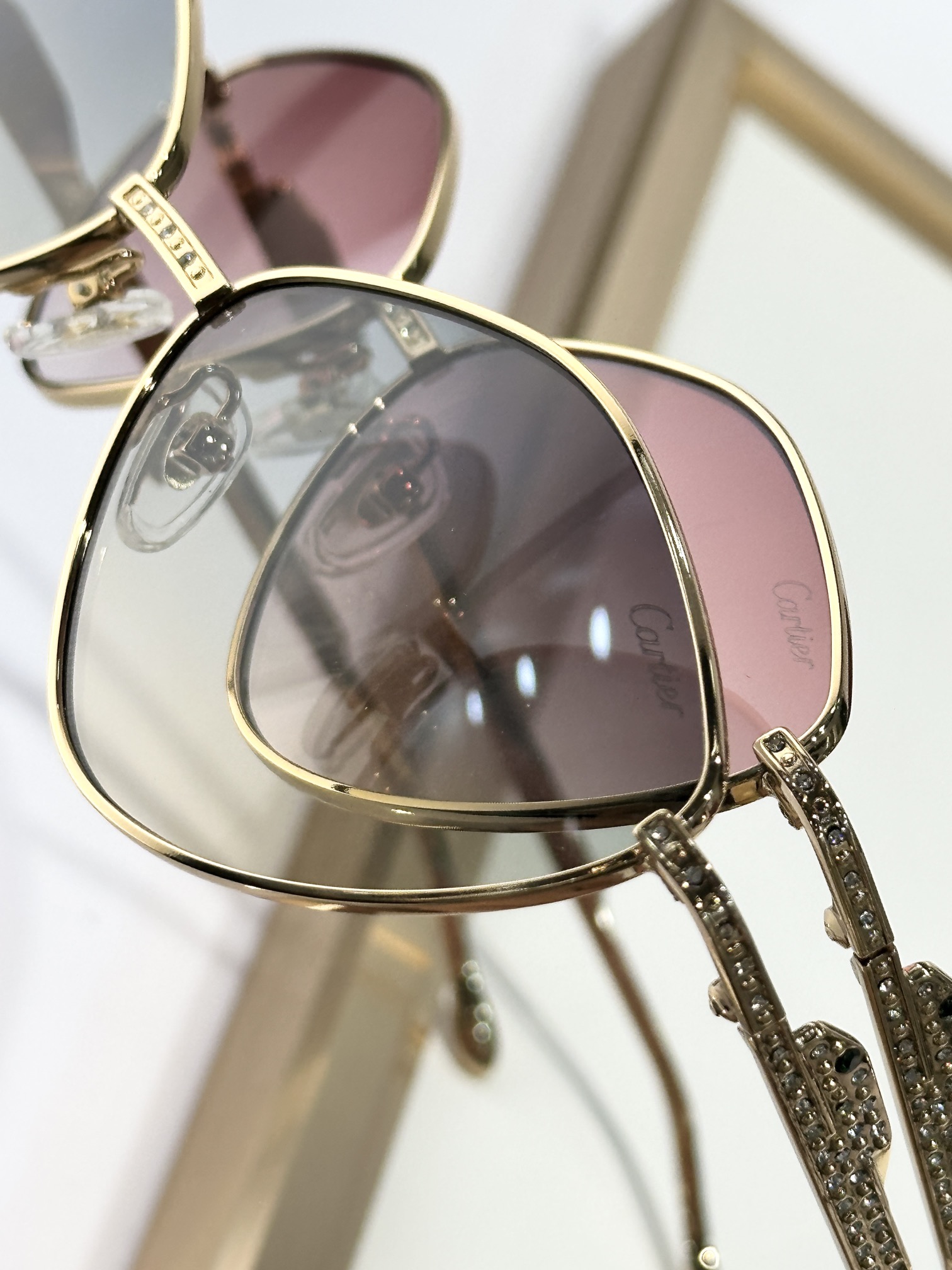  Cartier
MOD：CT0489S
Size：60口15 140
