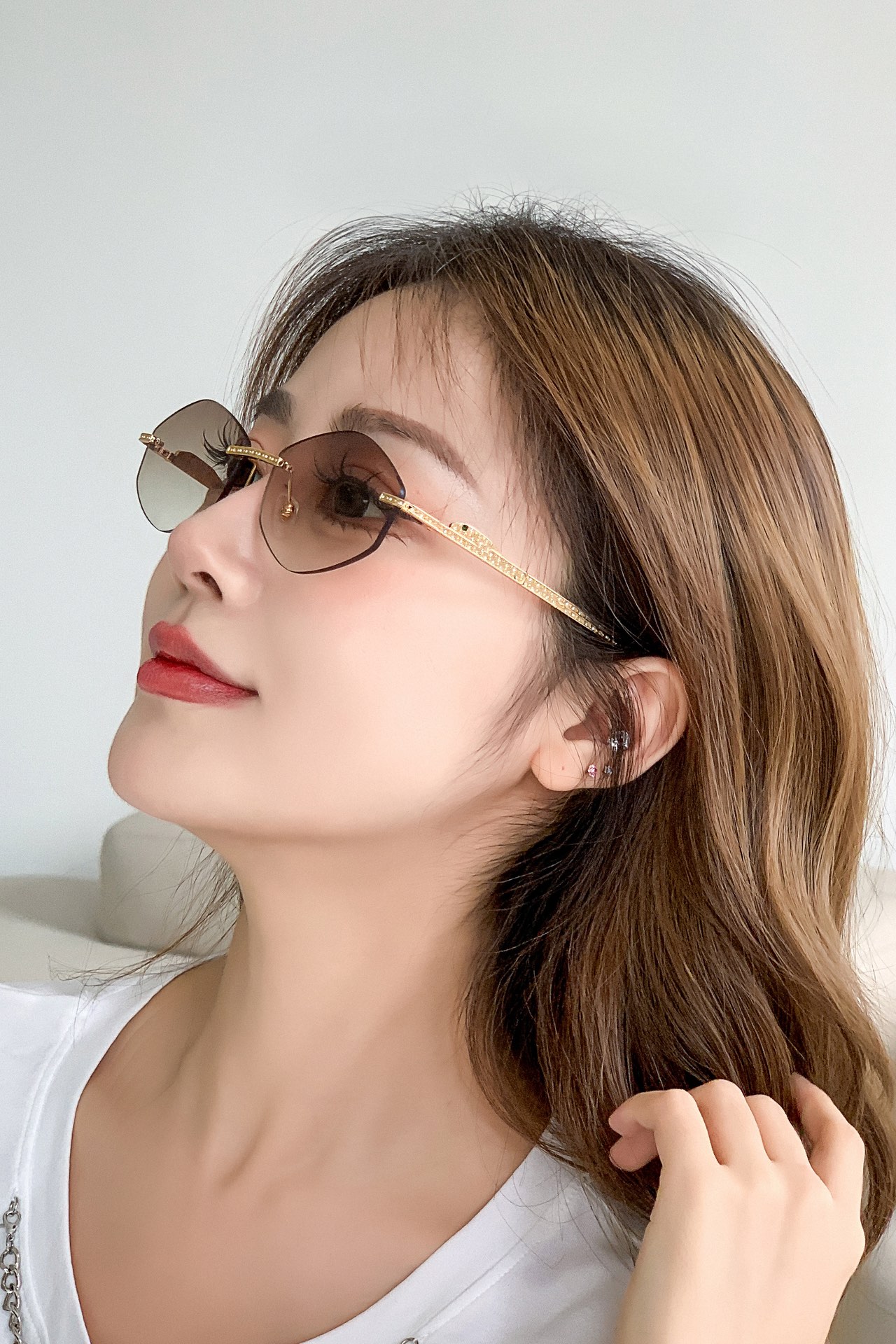  Cartier
MOD：CT0487S
Size：61口18 140
