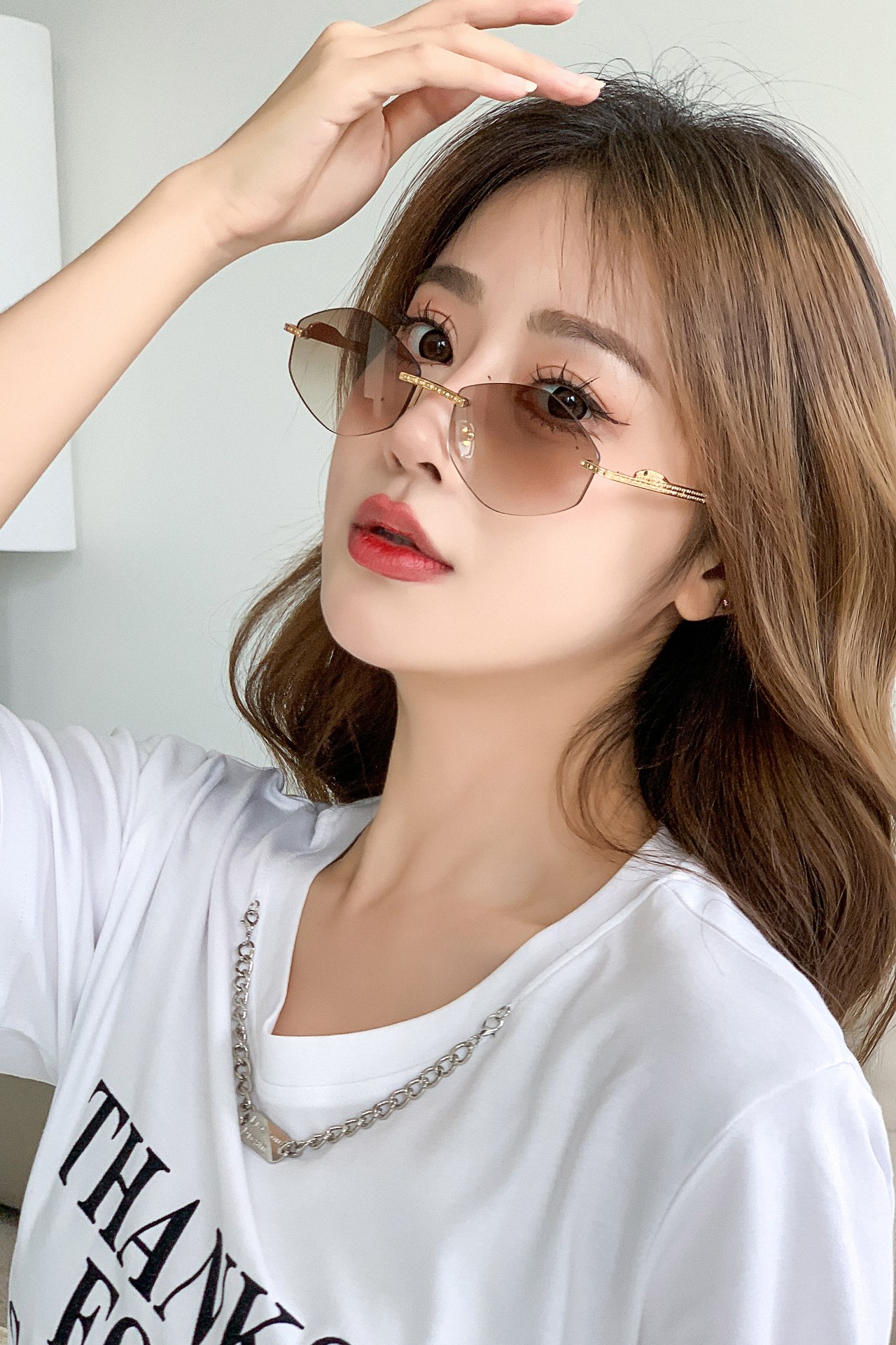  Cartier
MOD：CT0487S
Size：61口18 140
