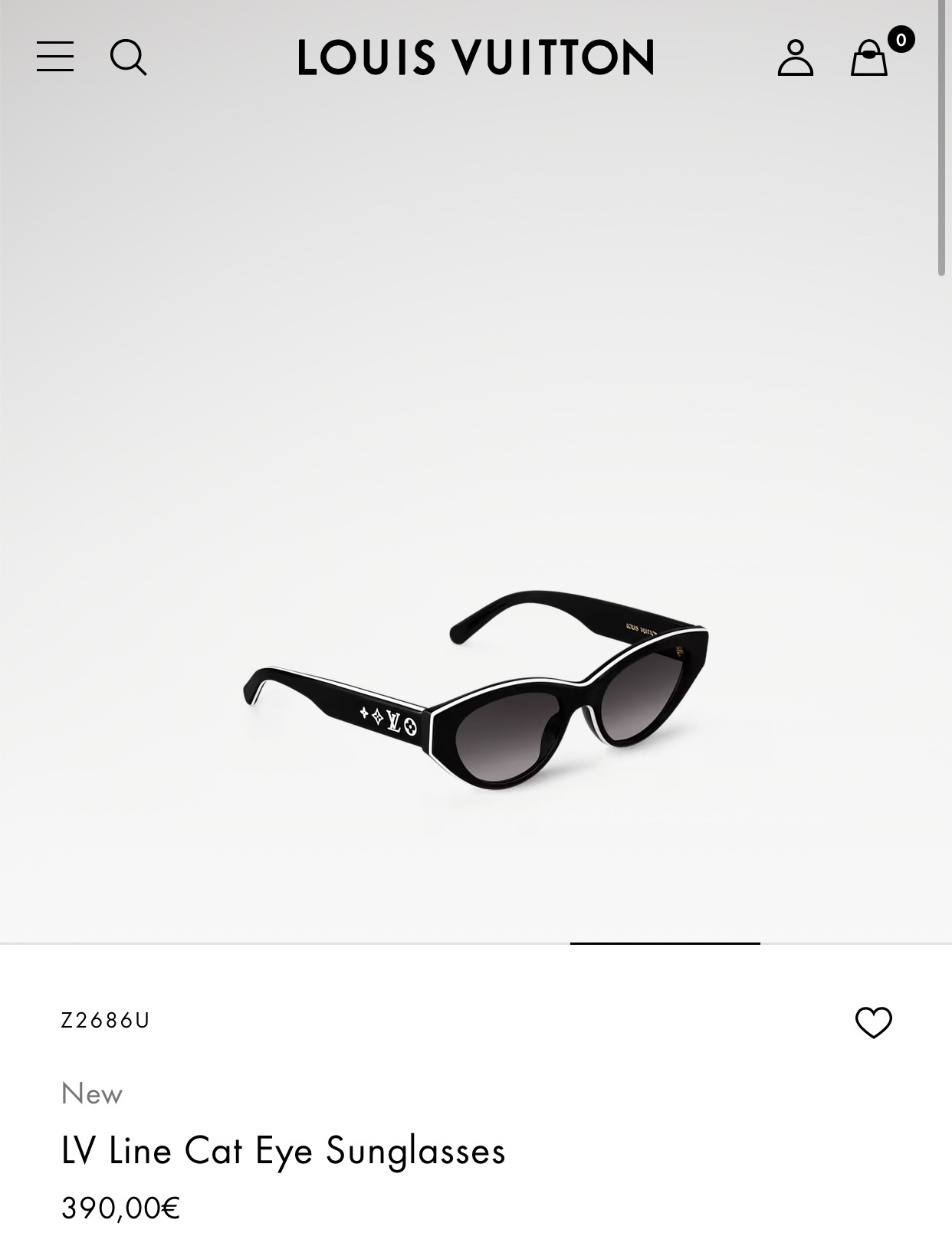  LOUIS VUITTO*
MOD：Z2686U
Size：54口18 145
