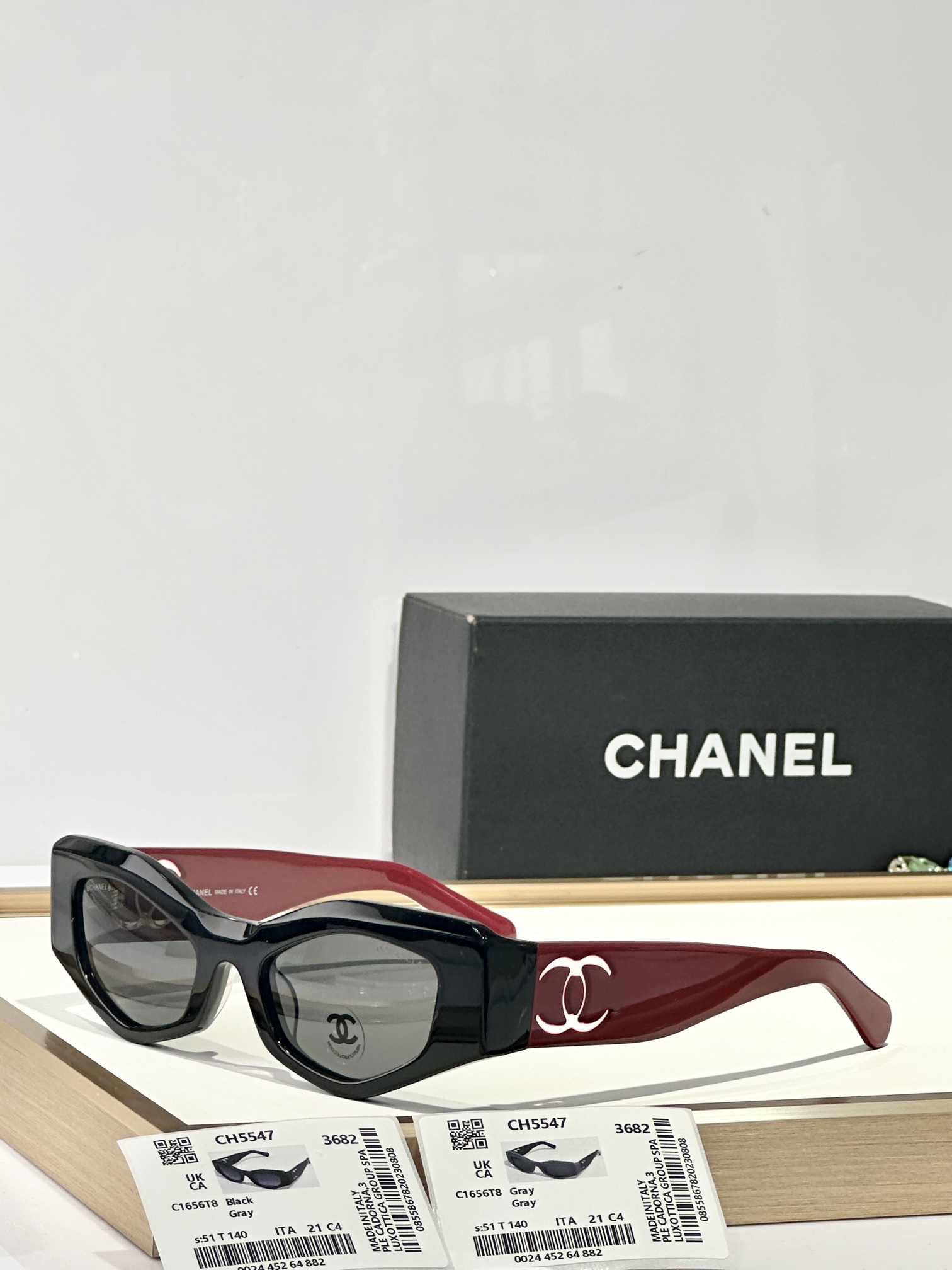  CHANEL
MODEL：CH5547
SIZE：51口21-140
