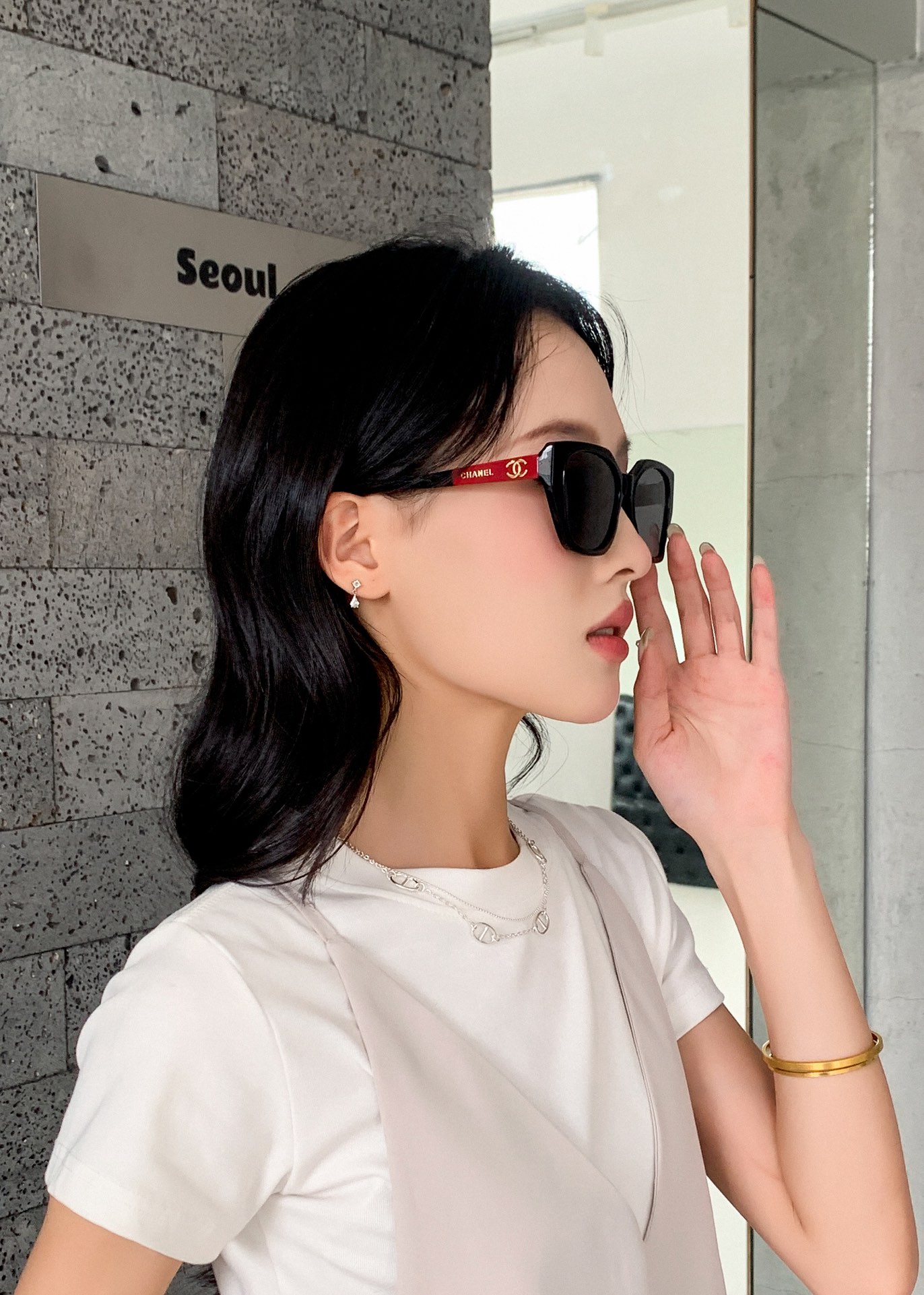  CHANEL
MOD：5488-H
Size：55口18 145
