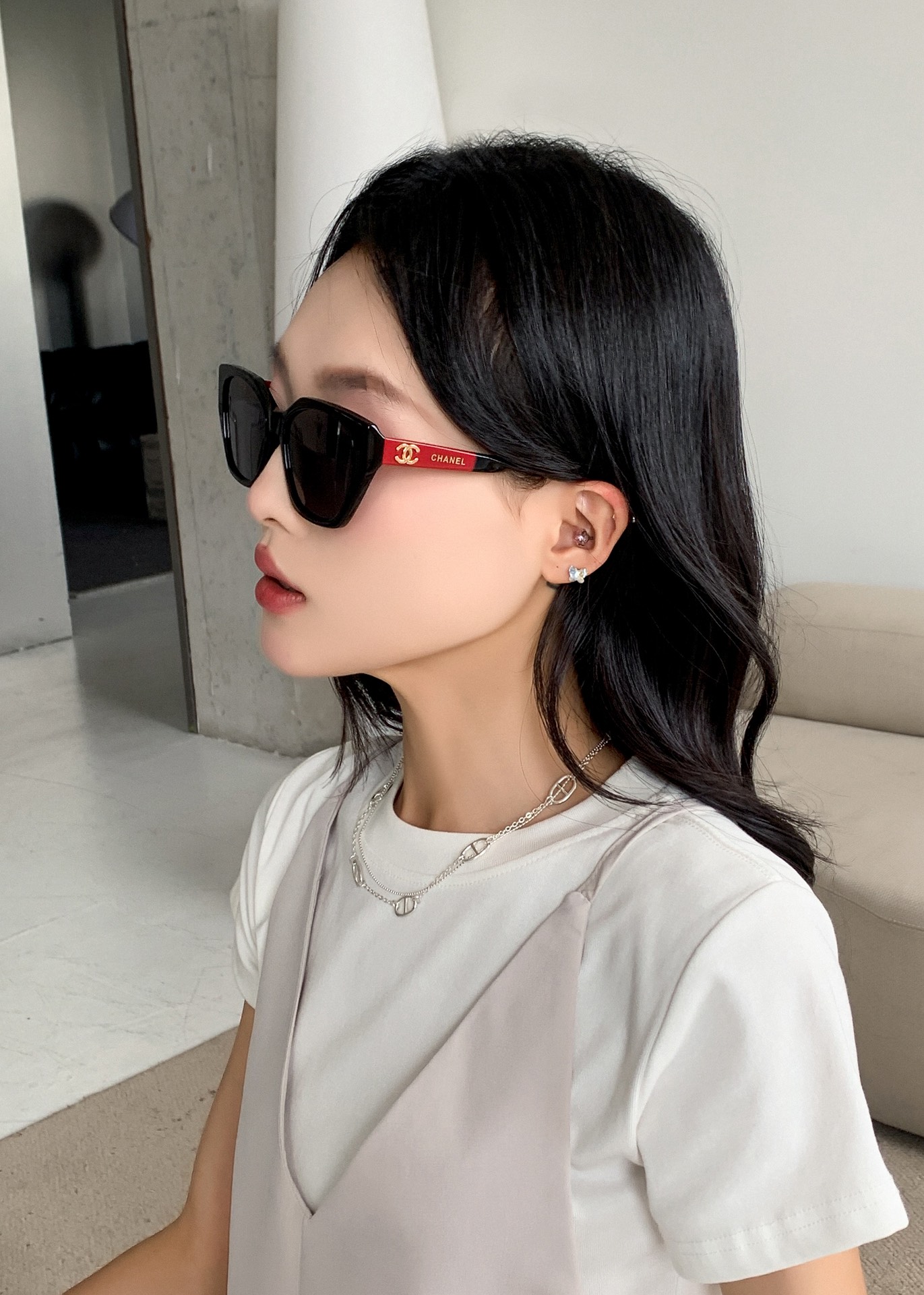  CHANEL
MOD：5488-H
Size：55口18 145
