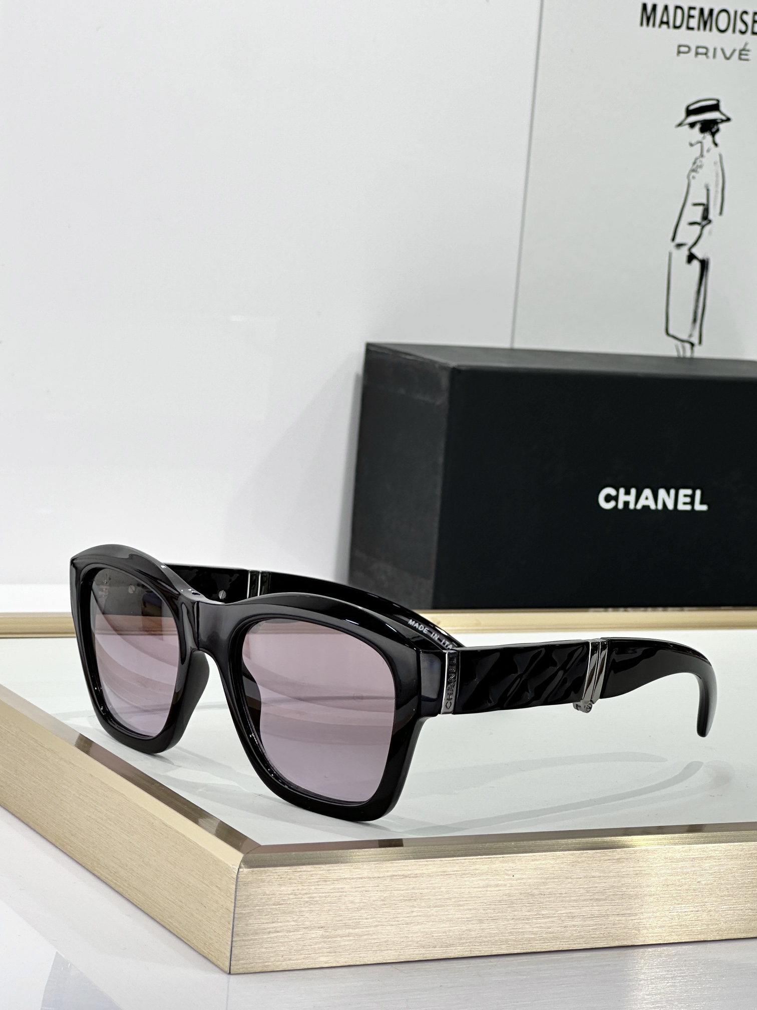  Chane*
Foldable sunglasses 
CH6055
Size54口19-145
不配