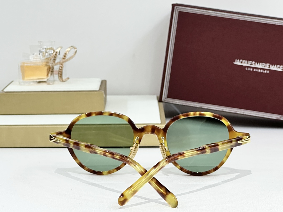  圆型JACQUES MARIE MAGE
日本手工眼镜 
MODEL：CLARK
SIZE45-22
