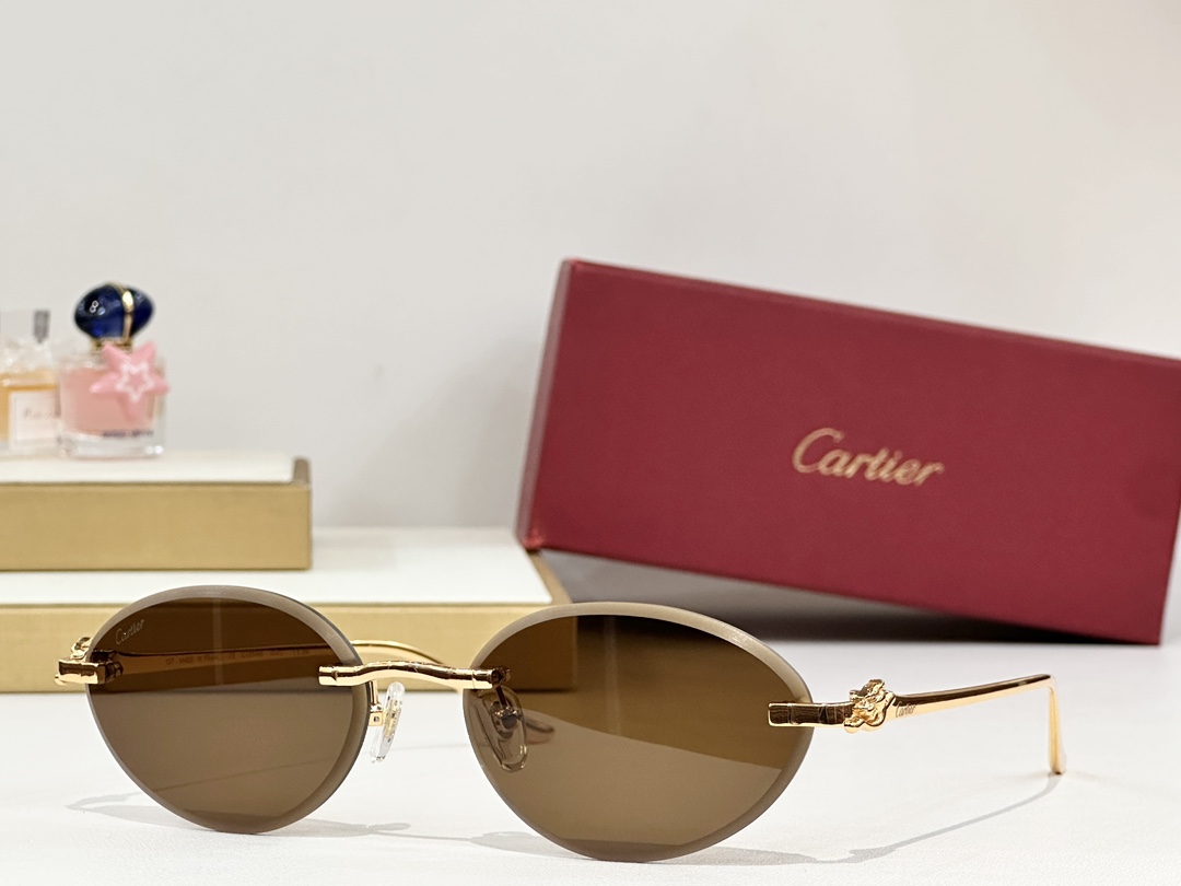  Cartier
MOD：CT0504S
Size：57口18 137
