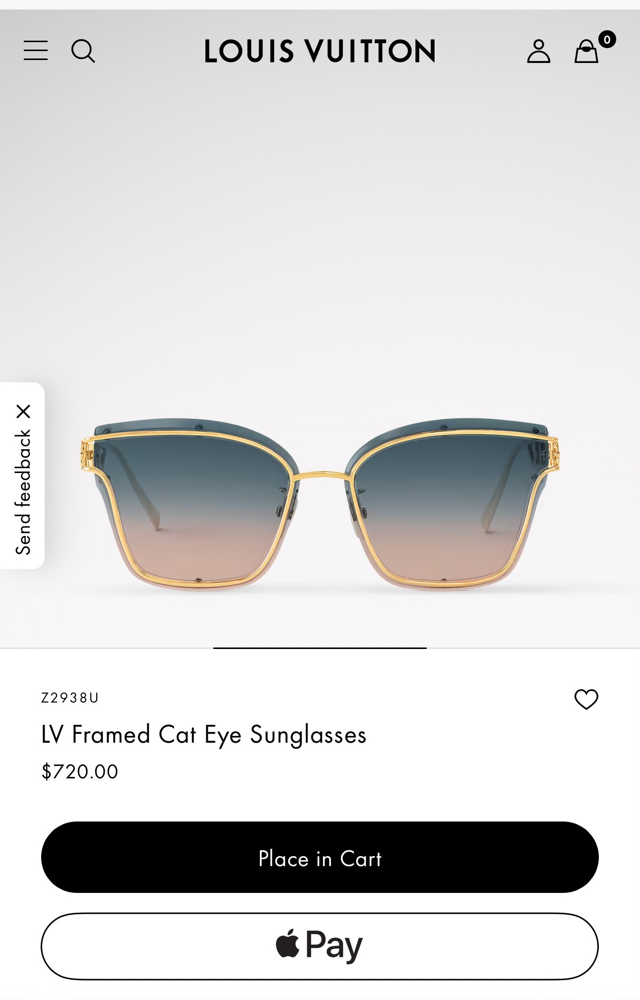  LOUIS VUITTO*
MODEL：Z2938U
SIZE：62口14-145
