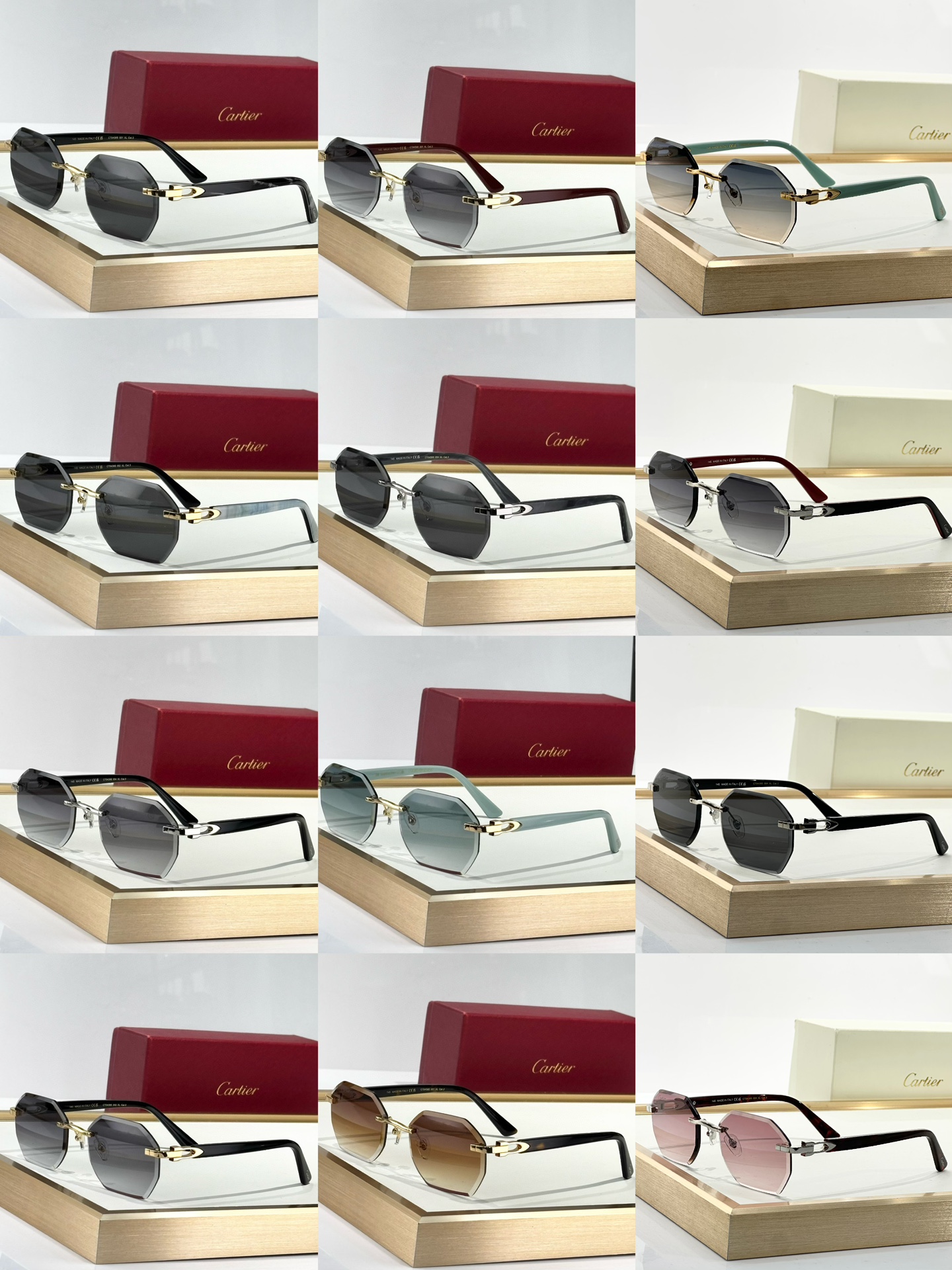  Cartier
MOD：CT0439S
Size：57口21 145
