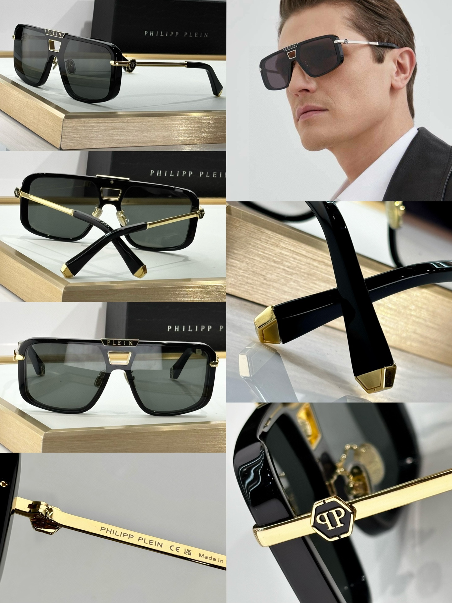 ToP quality  高品质 PHILIPP PLEIN MODEL:008 SIZE:135口0-145 