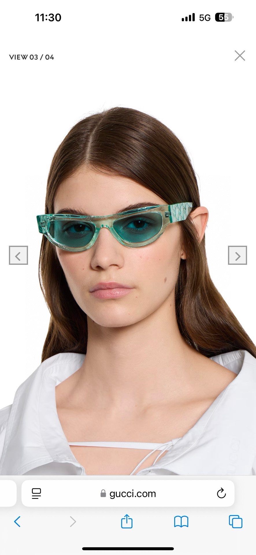  GUCC*
MODEL：GG1834S
Size： 55-18-145

