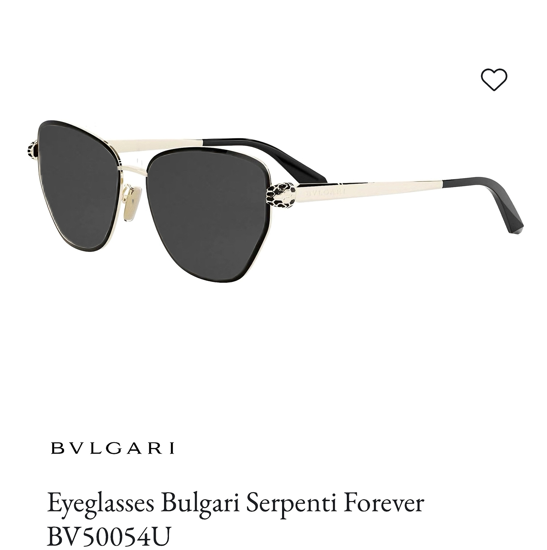  BVLGARI
MOD：BV50045U
SIZE：54-16-140
