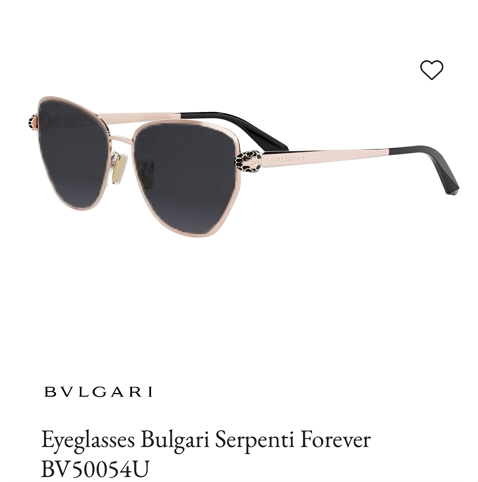  BVLGARI
MOD：BV50045U
SIZE：54-16-140

