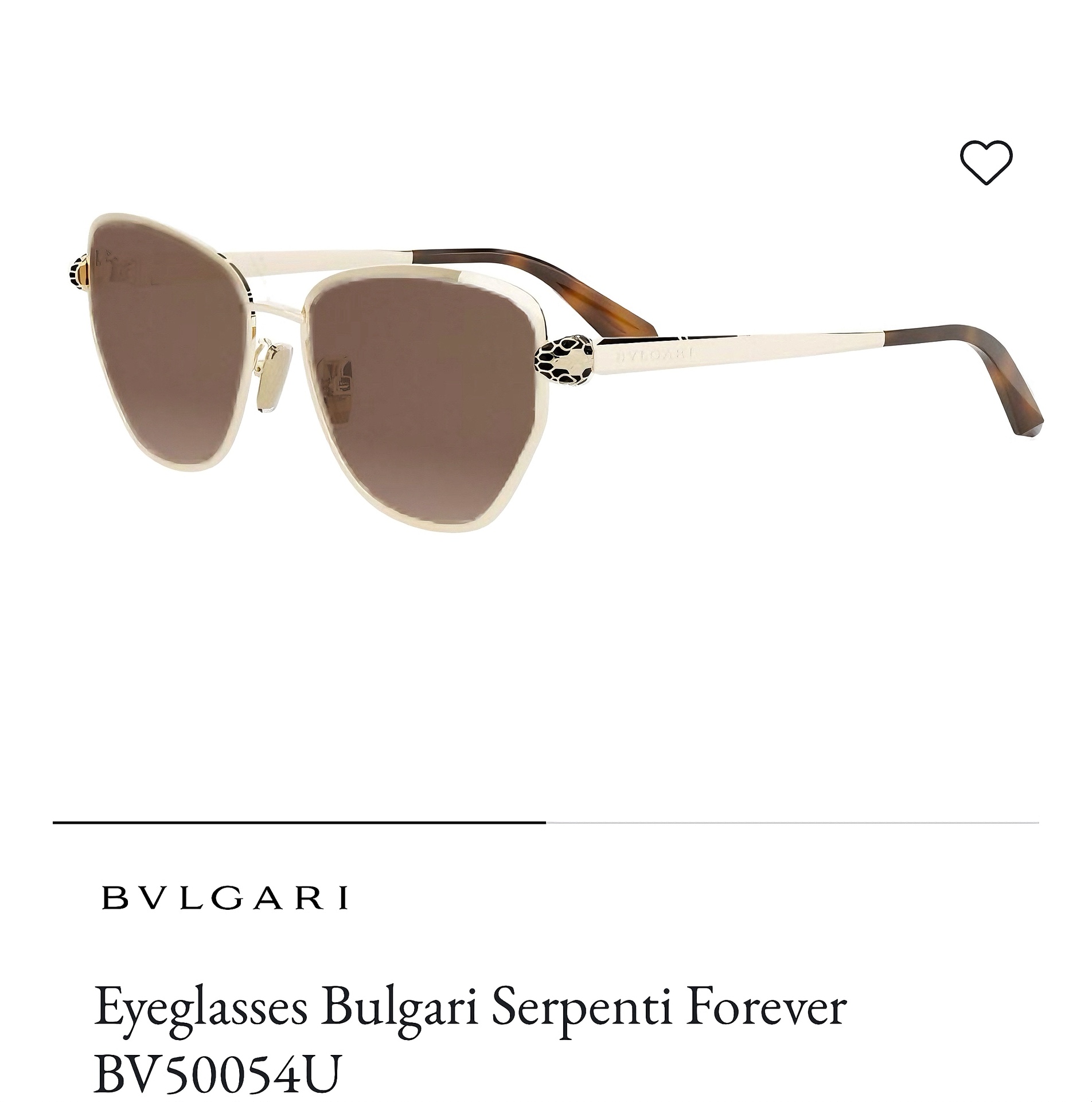  BVLGARI
MOD：BV50045U
SIZE：54-16-140
