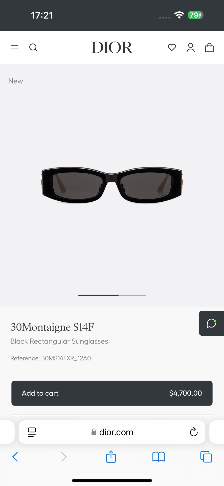  Dior
MODEL：30Montaigne S14F
SIZE：  57口17-135

