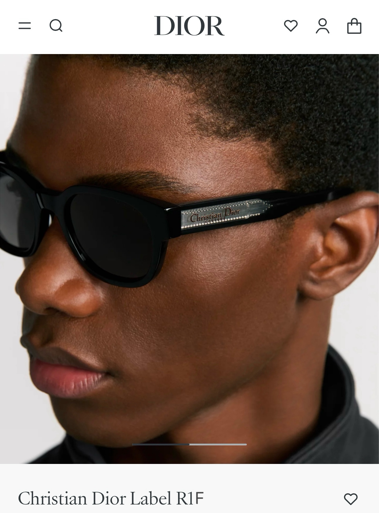 ￼ Dior
MODEL：Christian Dior Label R1F
SIZE：  54口19-1