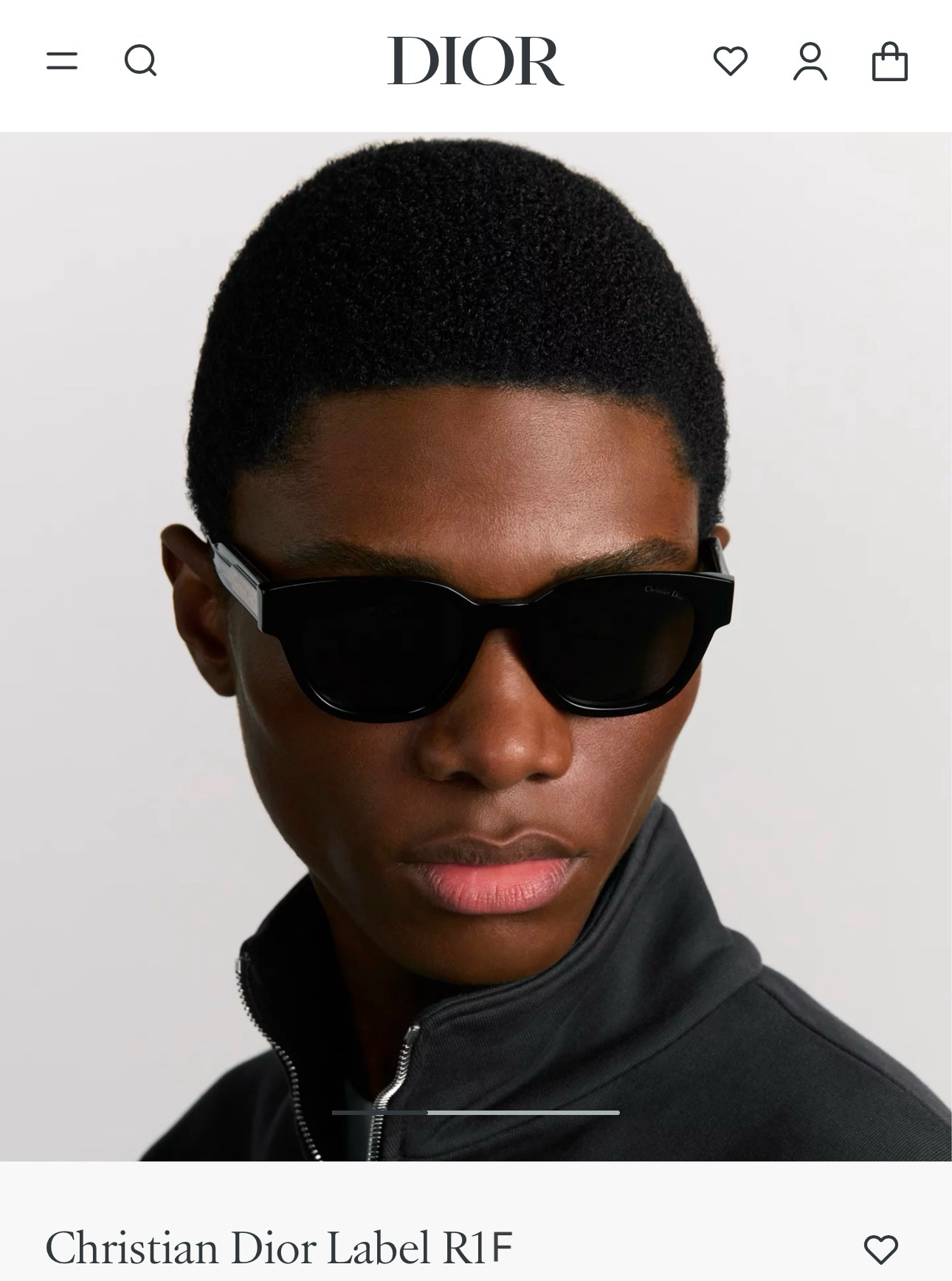 ￼ Dior
MODEL：Christian Dior Label R1F
SIZE：  54口19-1