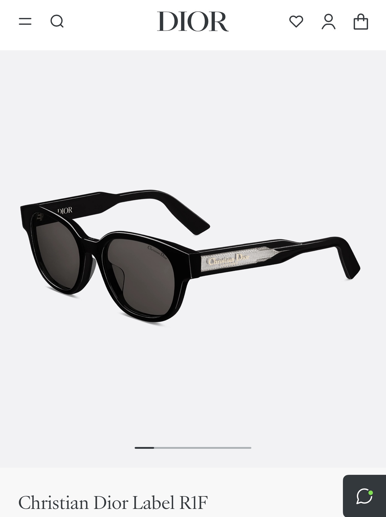 ￼ Dior
MODEL：Christian Dior Label R1F
SIZE：  54口19-1