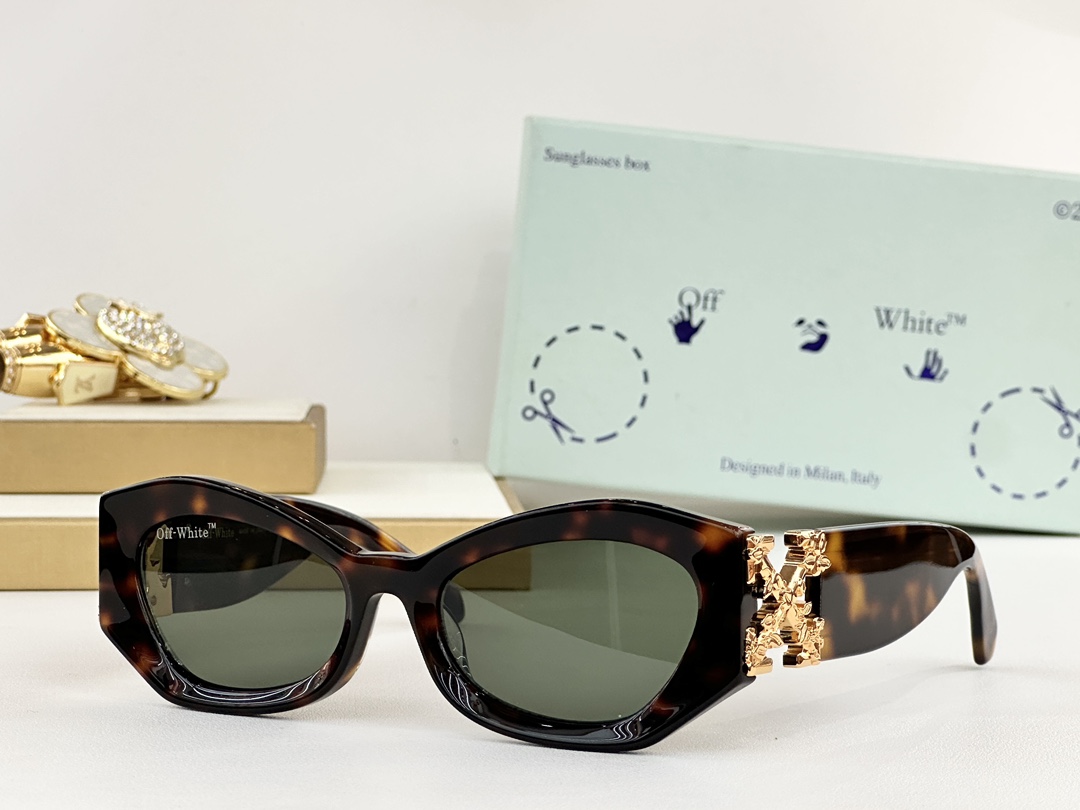 OFF-WHITE Roma Rectangle Frame Sunglasses | Designer Shades with Modern Style 4 i1756547563 1708 5