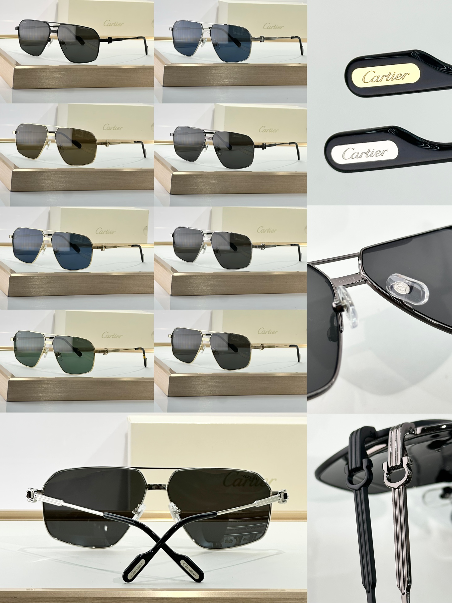 Cartier MOD:CT0270S Size:61口12 145