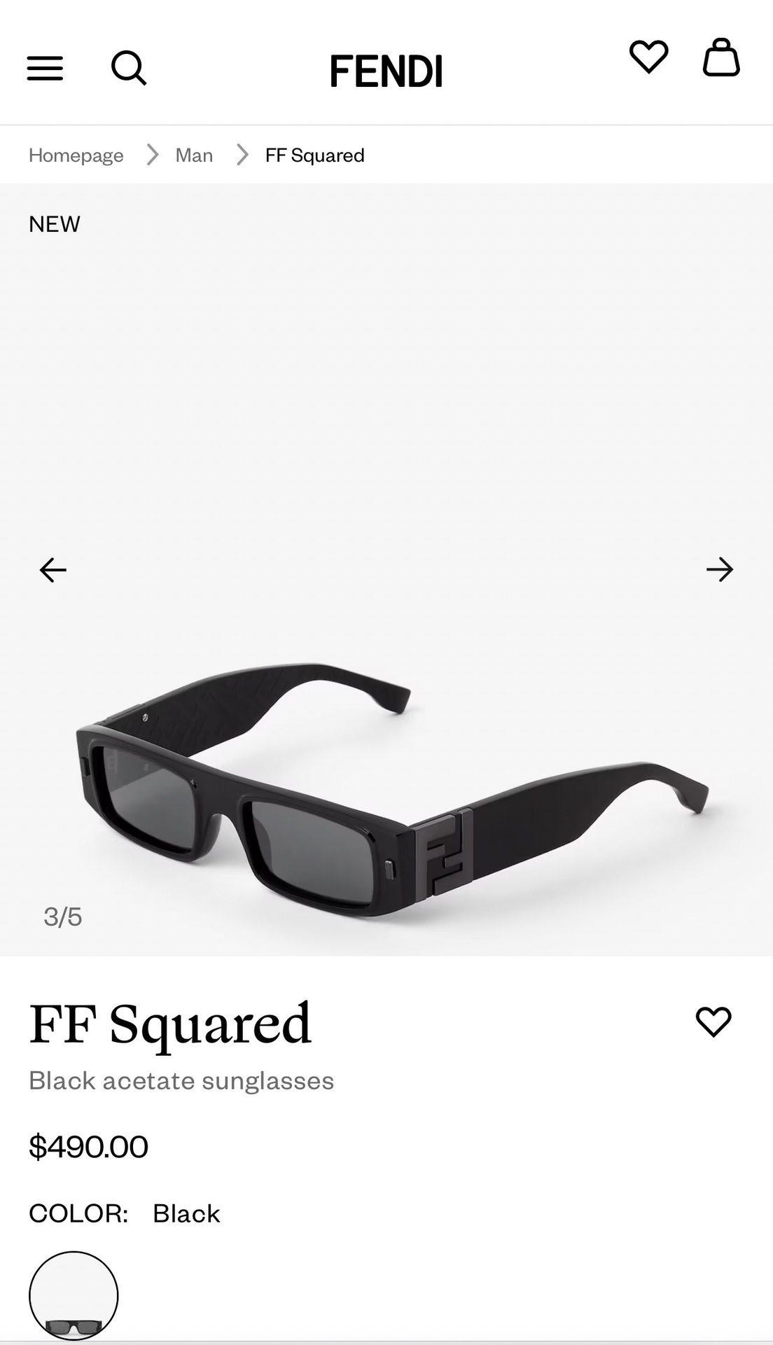 FENDIMOD：FE40587Size：54口23 145