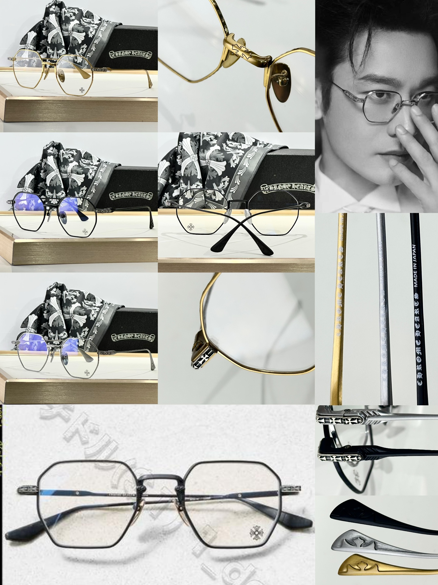 ChromeHearts 克罗心 MOD: IRON MAN Talla:51-20-148
