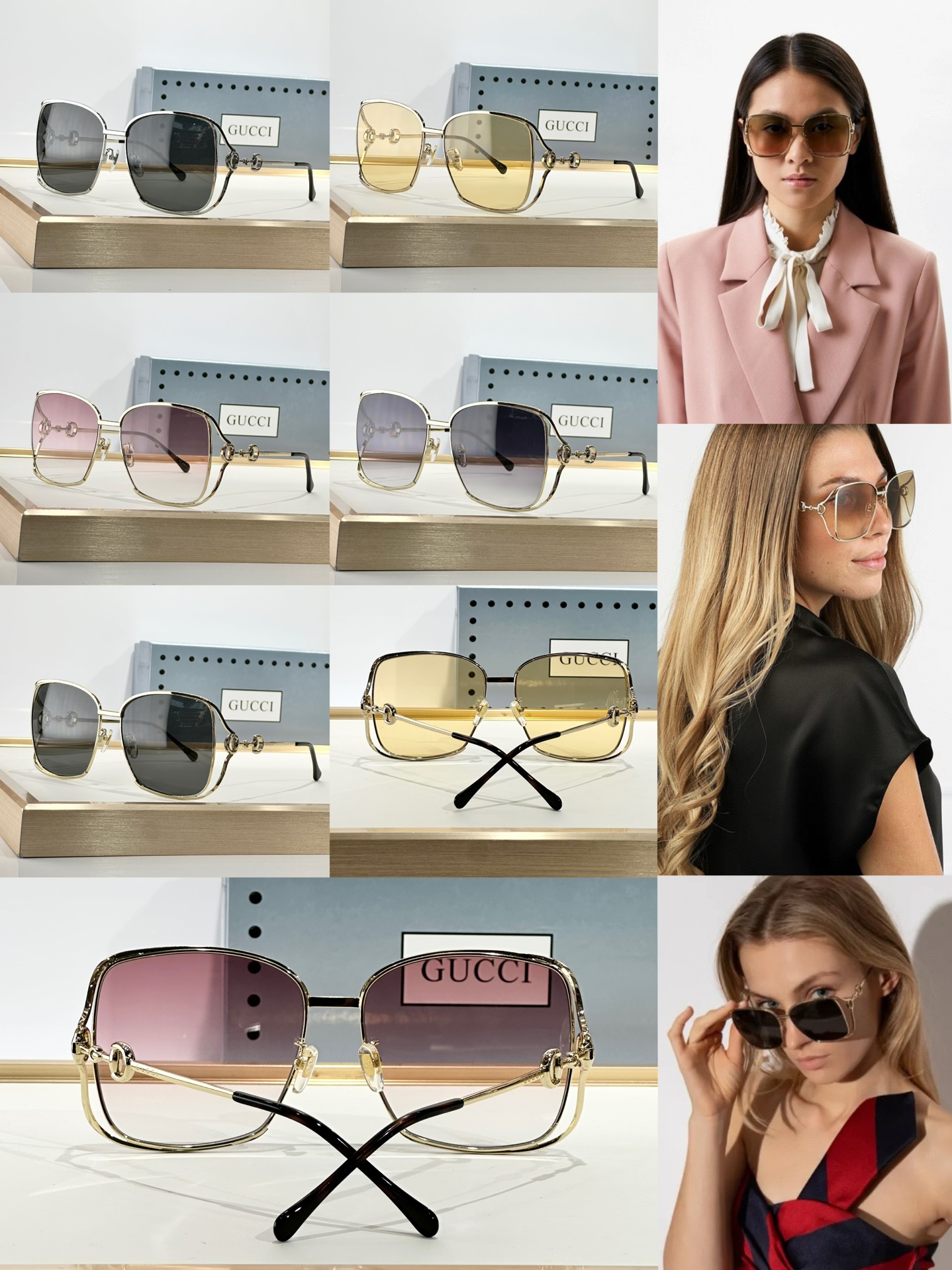 GUCCI* MOD：GG1020S Talla：61口16-135